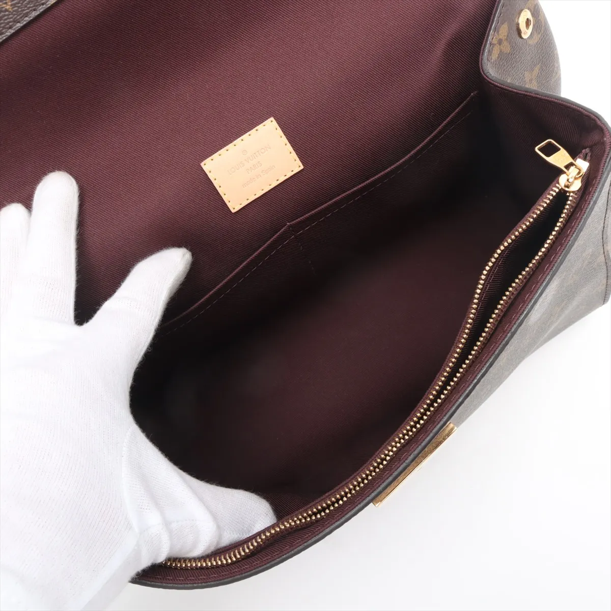 Monogram Cluny MM M42735 CA5129 Brown with initials — view 8