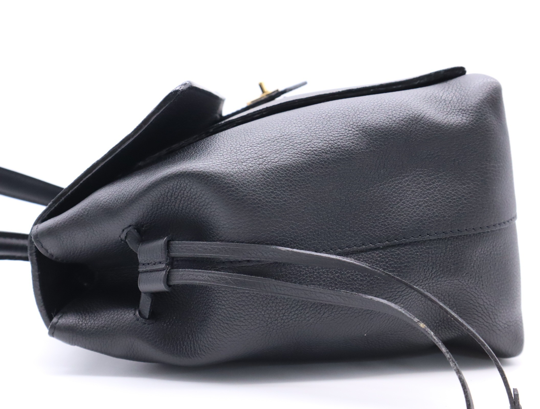 Calf leather Lockme MM Noir — view 3