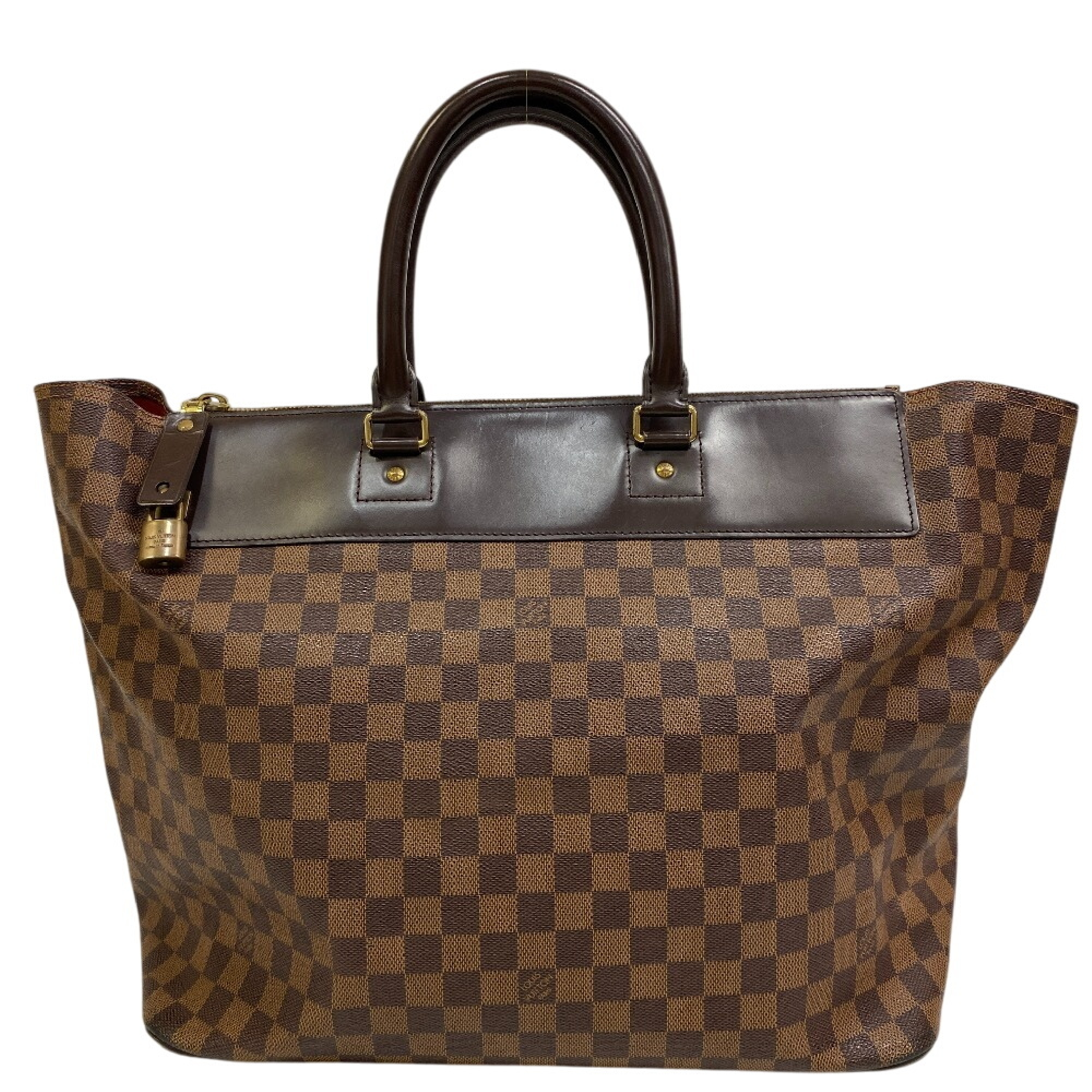 【Louis Vuitton】 N41163 Neo Greenwich Damier Pattern Handbag Leather Unisex Tote Bag — view 2