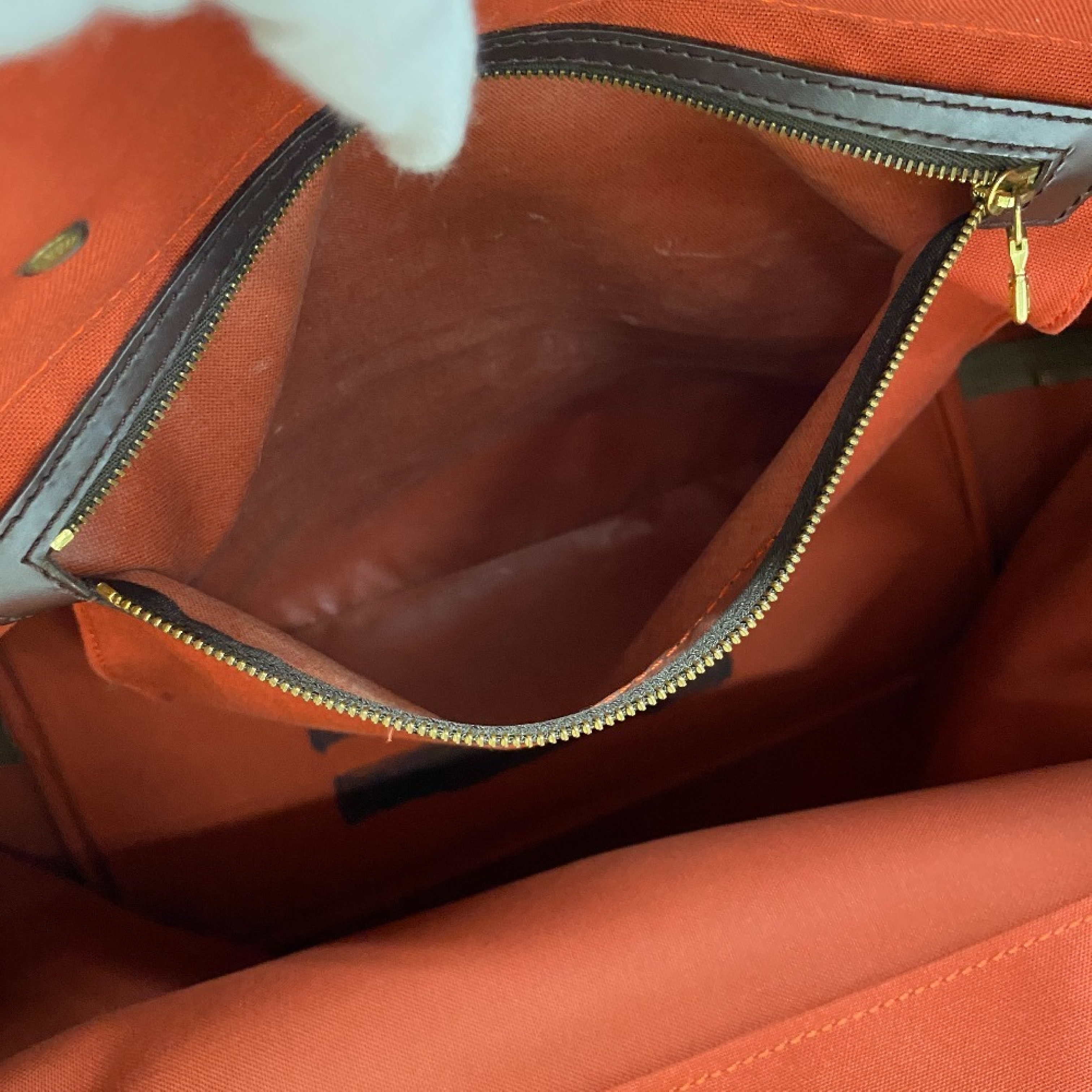 【Louis Vuitton】 N41163 Neo Greenwich Damier Pattern Handbag Leather Unisex Tote Bag — view 7