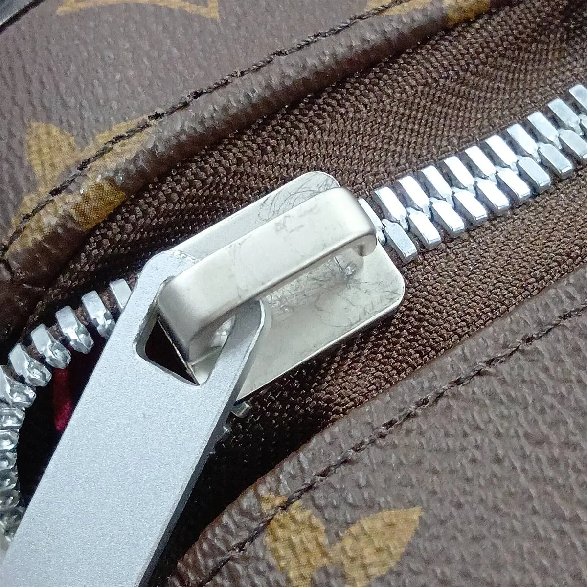 [Individually packaged] Louis Vuitton Monogram Macassar Horizon 55 M12612 Brown x Pink, PIN code 505, RFID responsive. — view 13