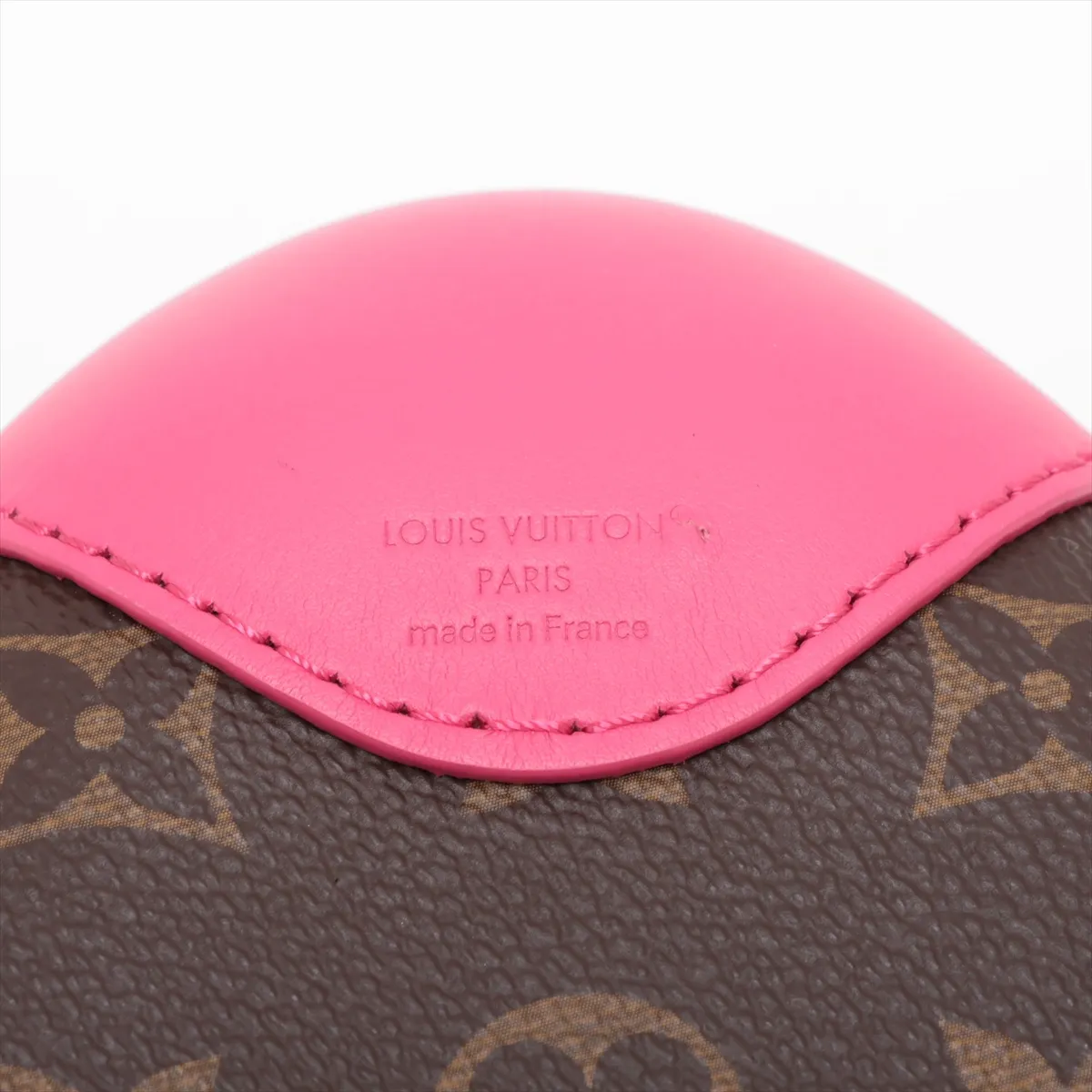 [Individually packaged] Louis Vuitton Monogram Macassar Horizon 55 M12612 Brown x Pink, PIN code 505, RFID responsive. — view 7