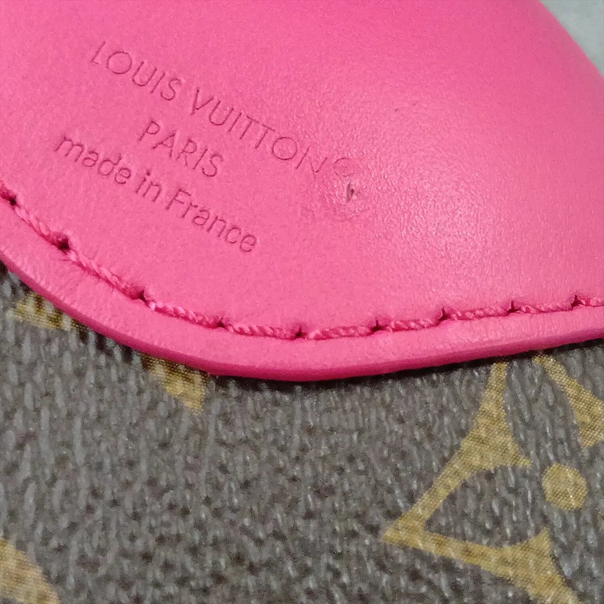 [Individually packaged] Louis Vuitton Monogram Macassar Horizon 55 M12612 Brown x Pink, PIN code 505, RFID responsive. — view 10