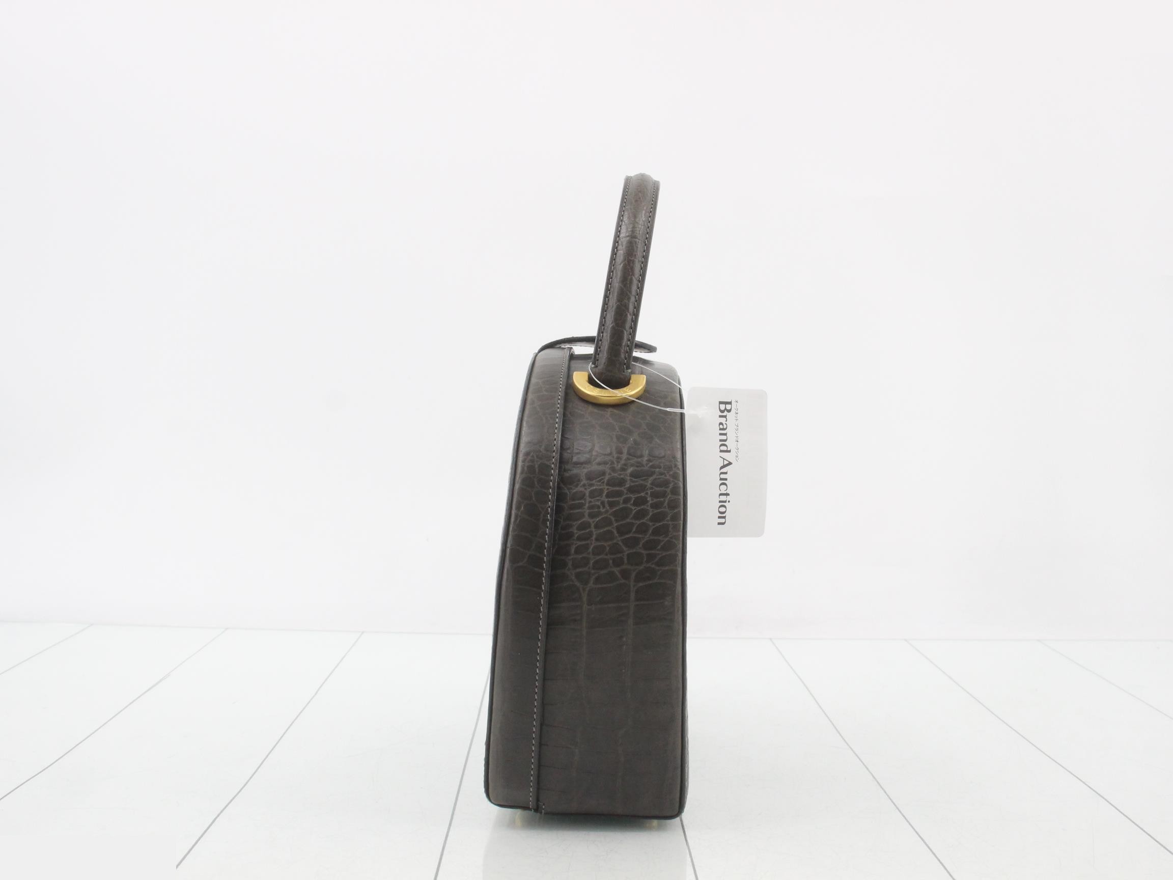 Crocodile embossed bags and handbags — view 4