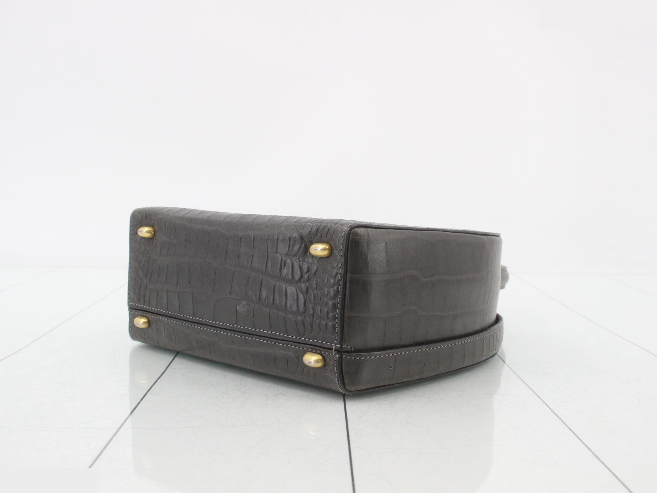 Crocodile embossed bags and handbags — view 6