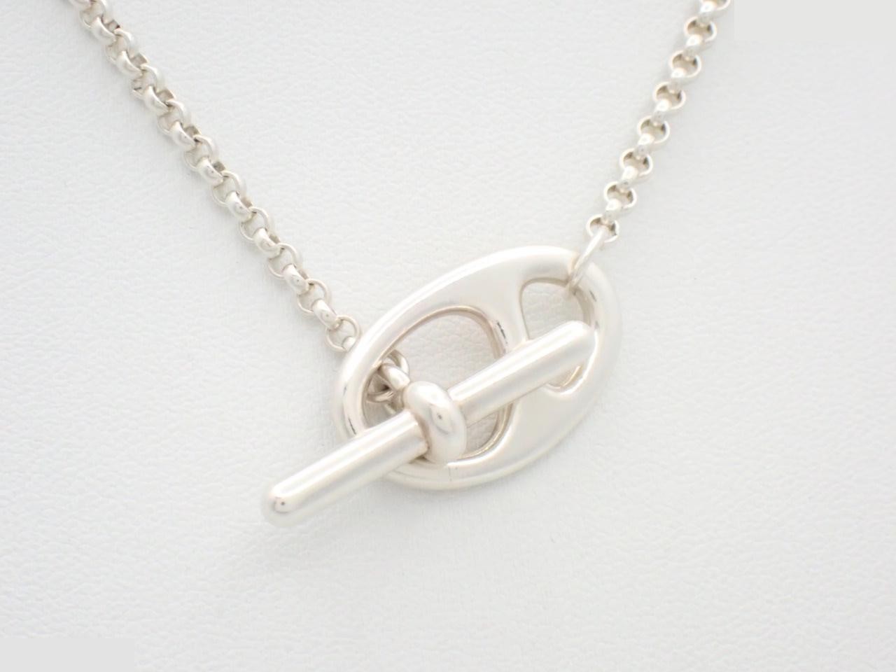 Necklace, "Chaine d'Ancre Punk," 925 sterling silver, 17.2g — view 2