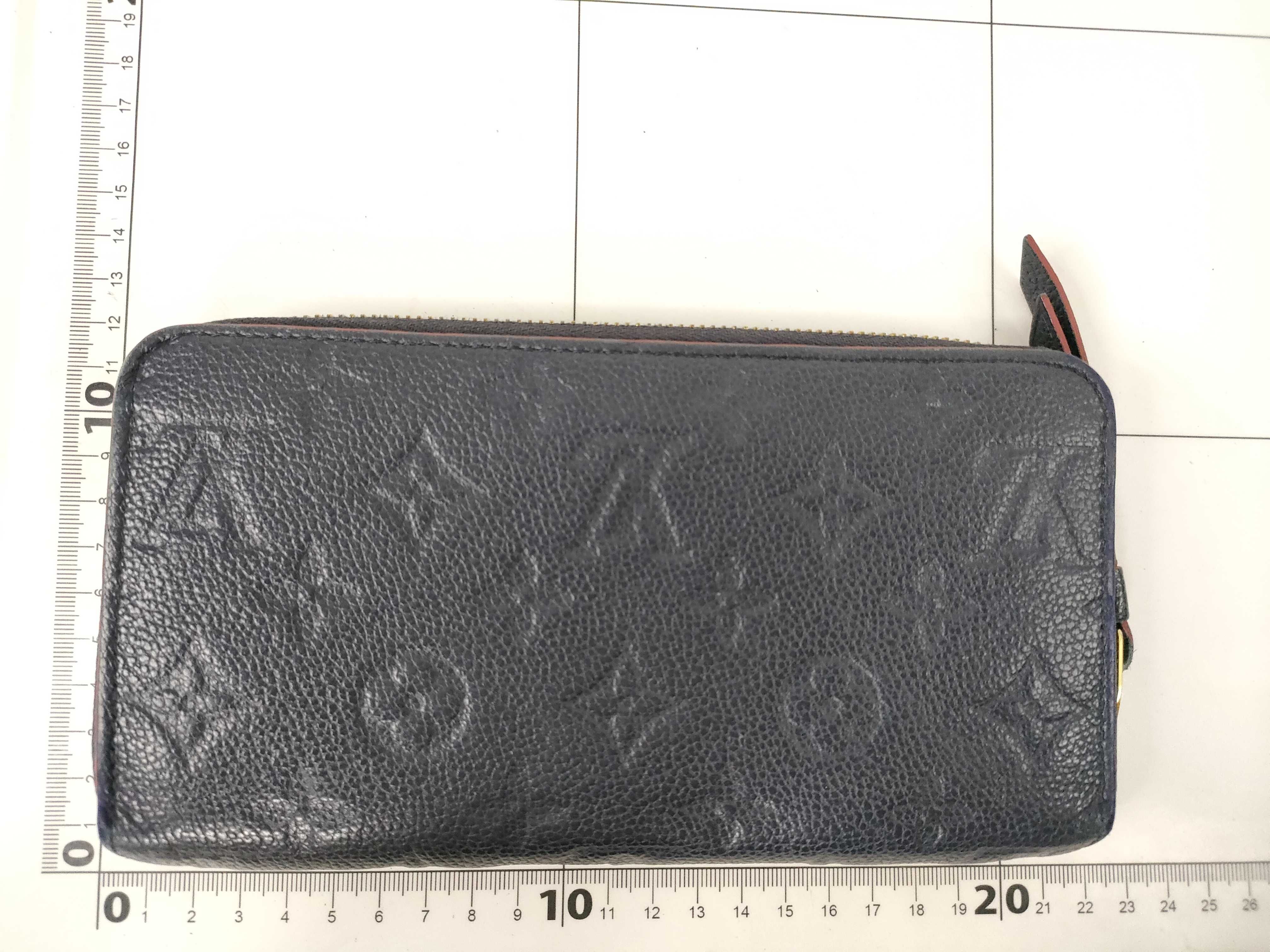 Monogram Emprene Louis Vuitton Monogram Emprene Zippy Wallet Marine Rouge M62121 IC chip reaction wallet — view 2