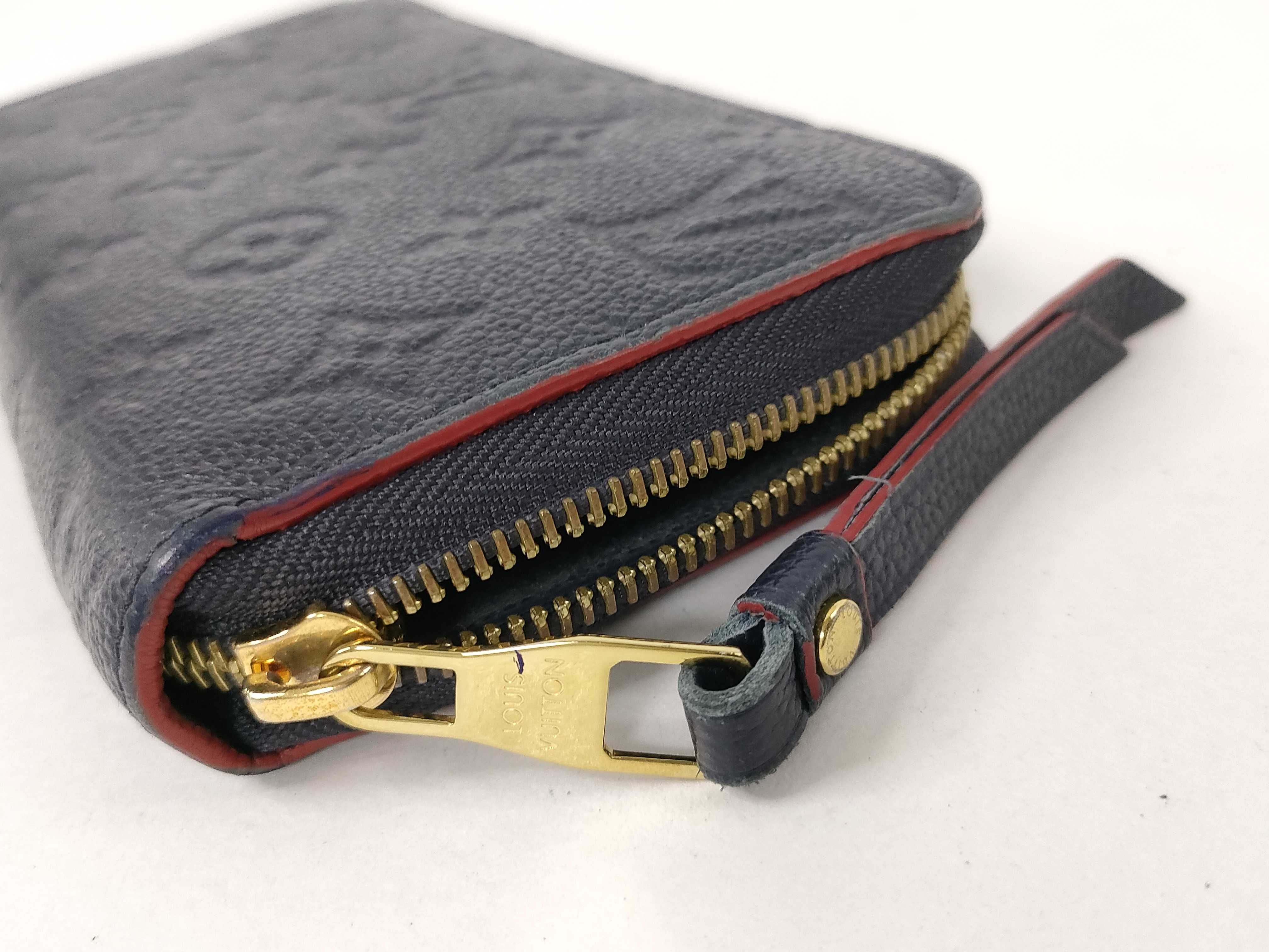 Monogram Emprene Louis Vuitton Monogram Emprene Zippy Wallet Marine Rouge M62121 IC chip reaction wallet — view 13