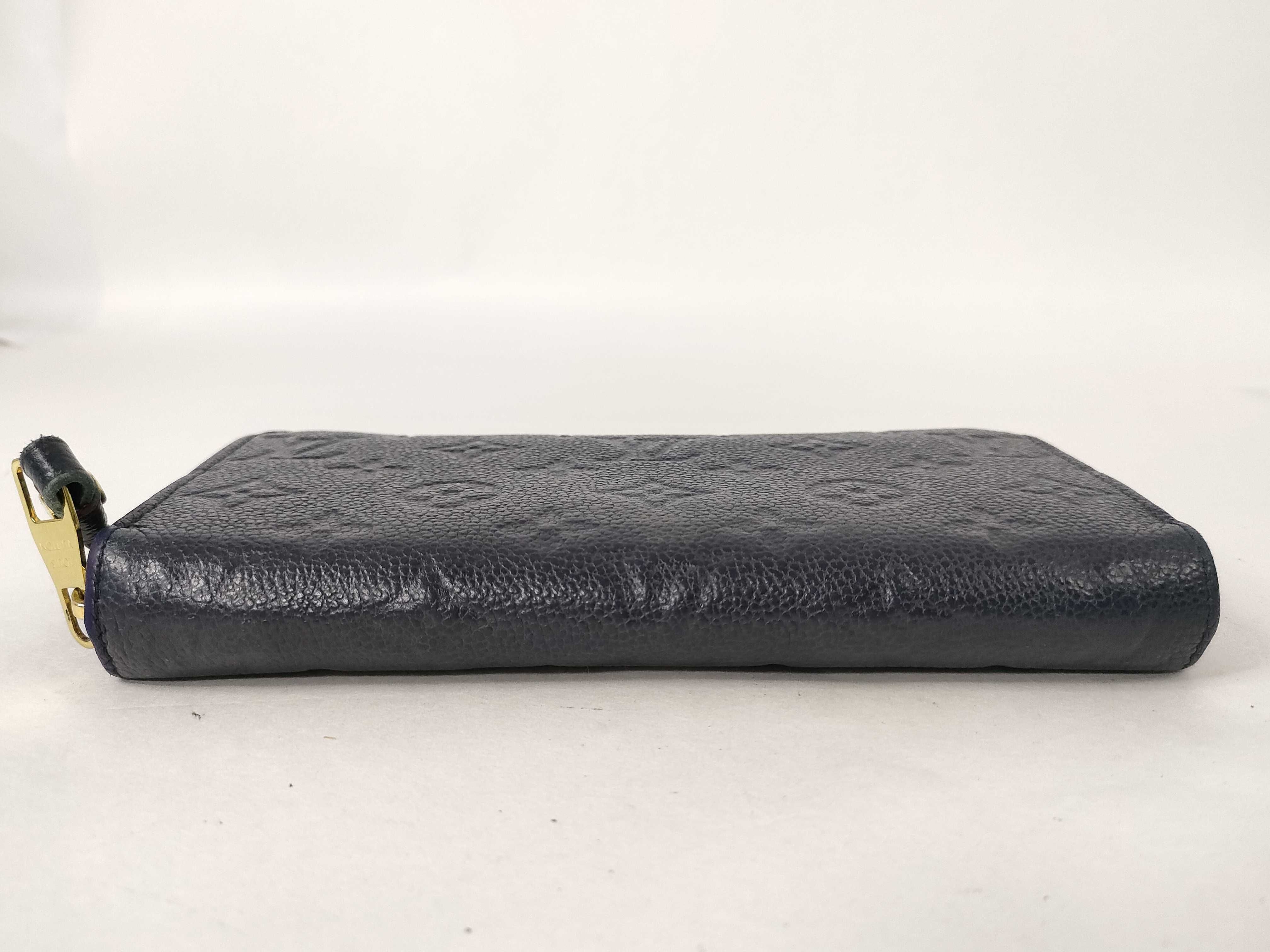 Monogram Emprene Louis Vuitton Monogram Emprene Zippy Wallet Marine Rouge M62121 IC chip reaction wallet — view 6
