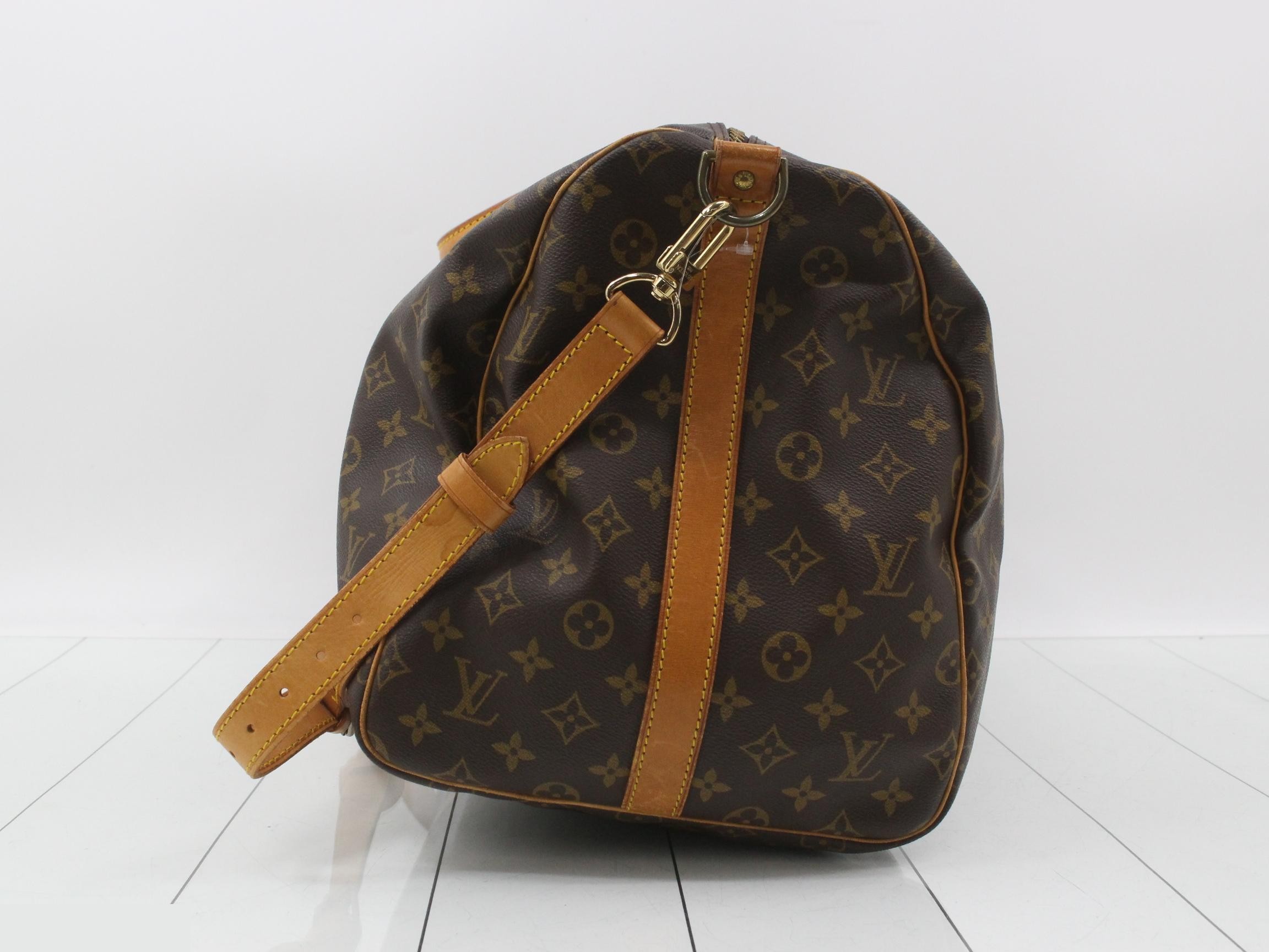 Keepall Bandoulière 55 with shoulder strap — view 3
