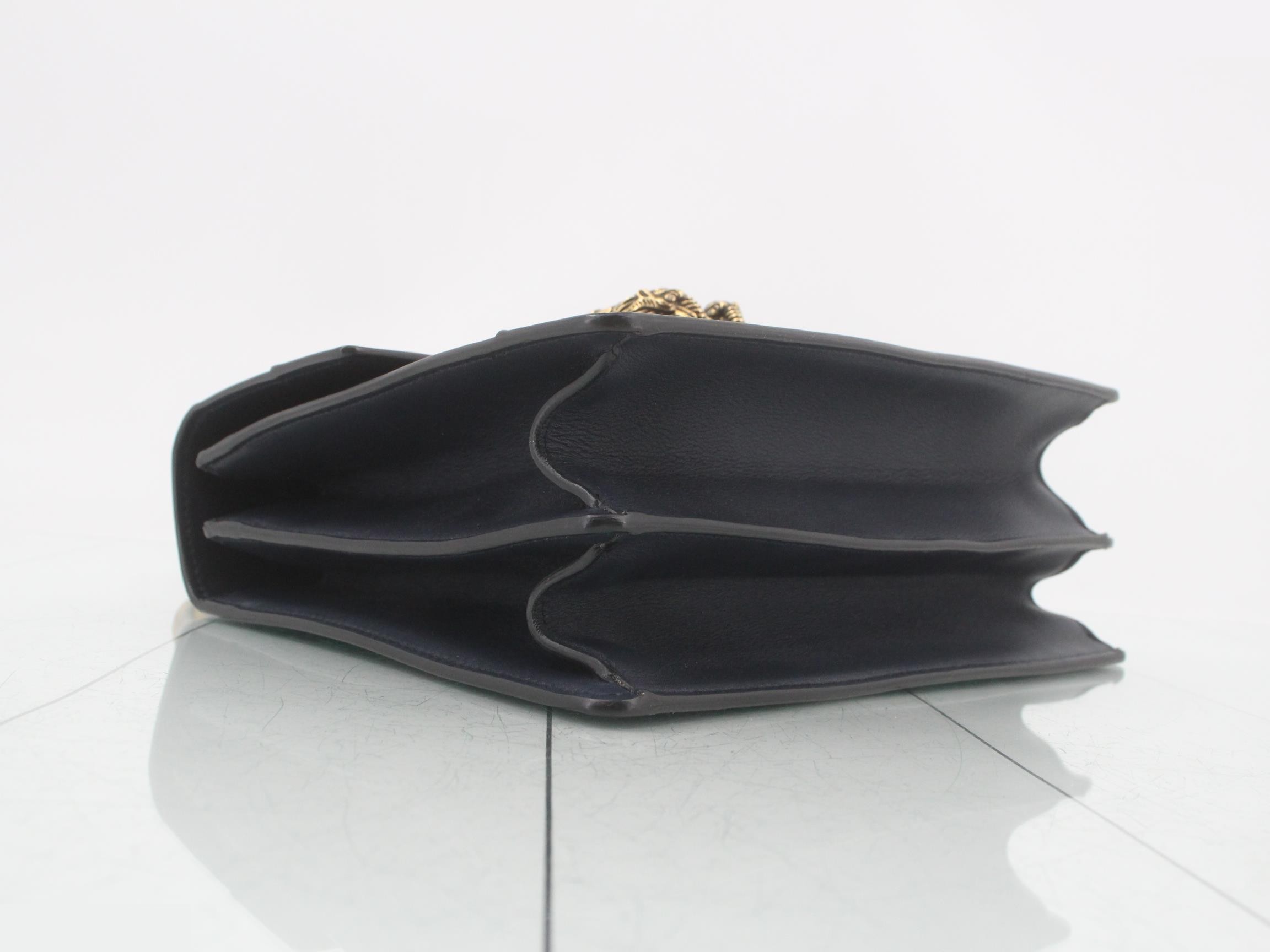 Bamboo Dionysus Leather 2-Way Handbag — view 5
