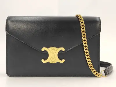 Triomphe Chain Shoulder Bag