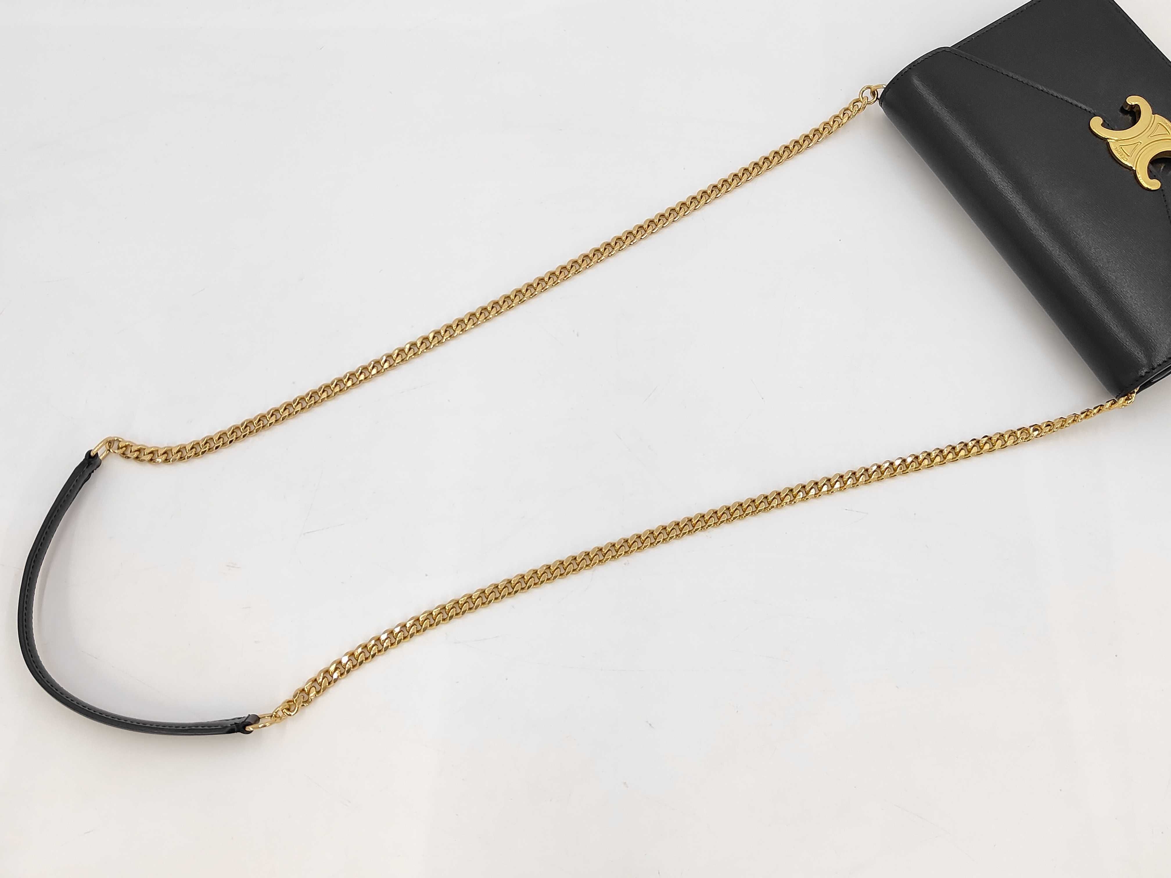 Triomphe Chain Shoulder Bag — view 5