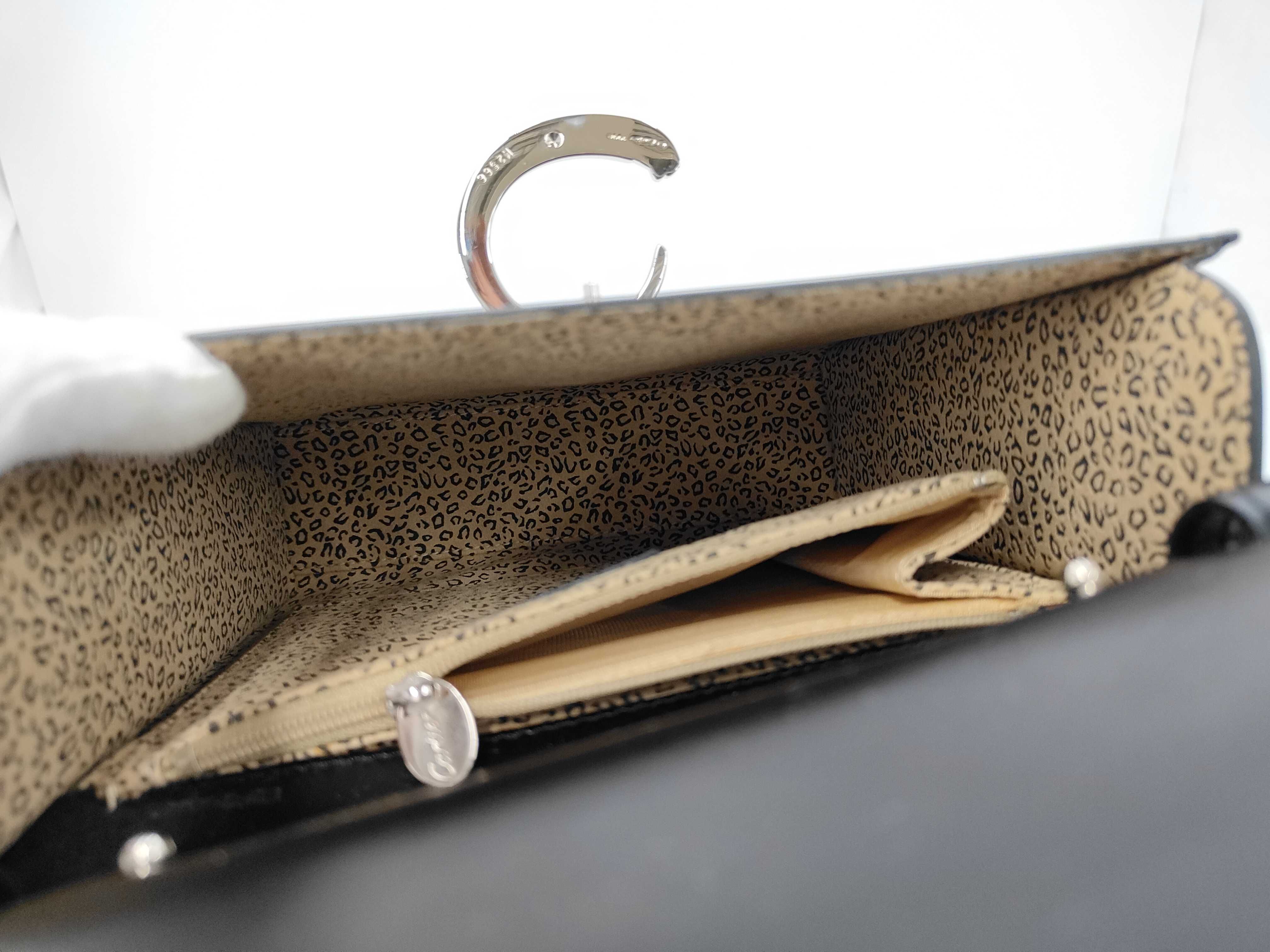 Panther Leather Handbag — view 8