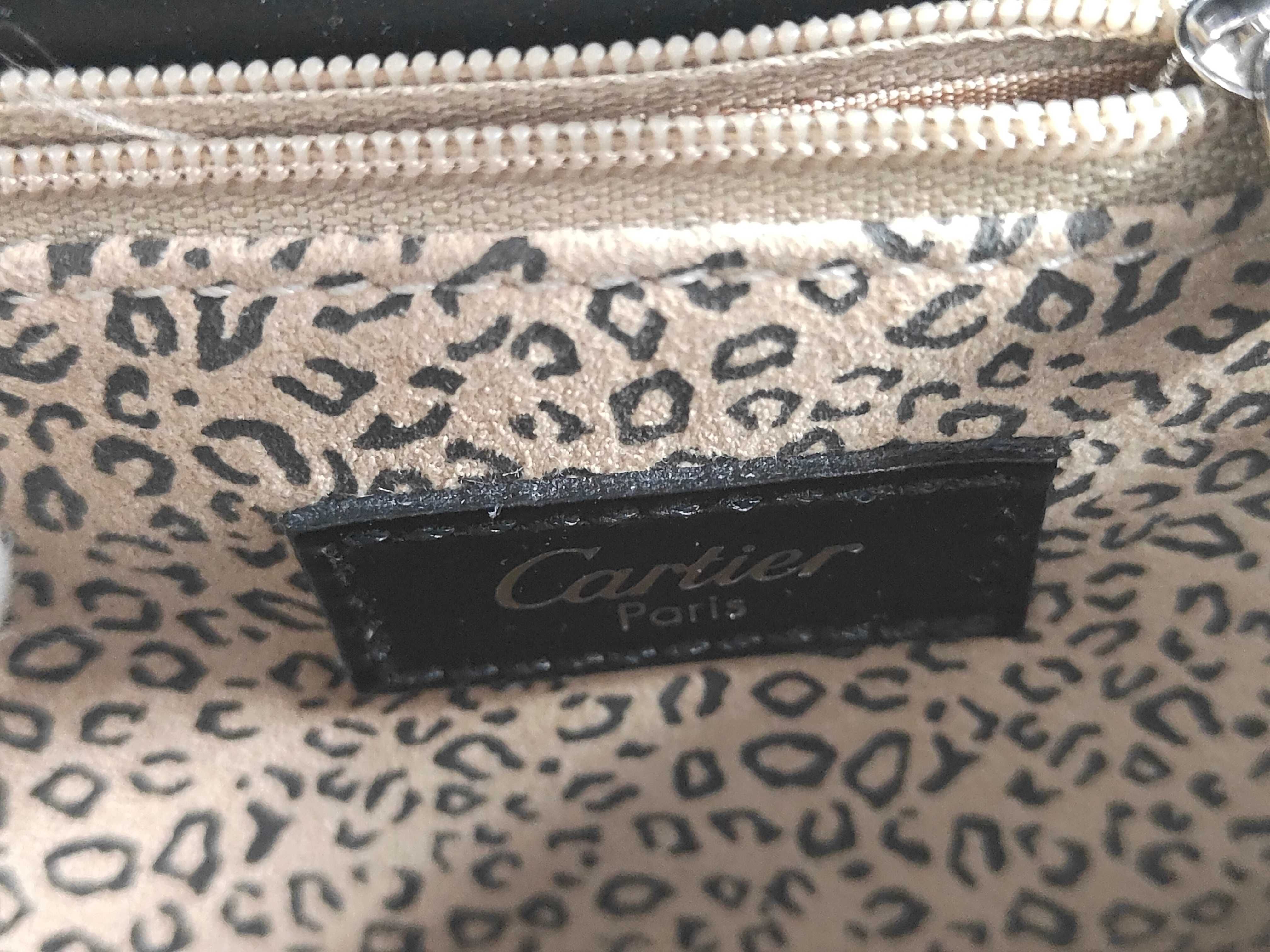 Panther Leather Handbag — view 9