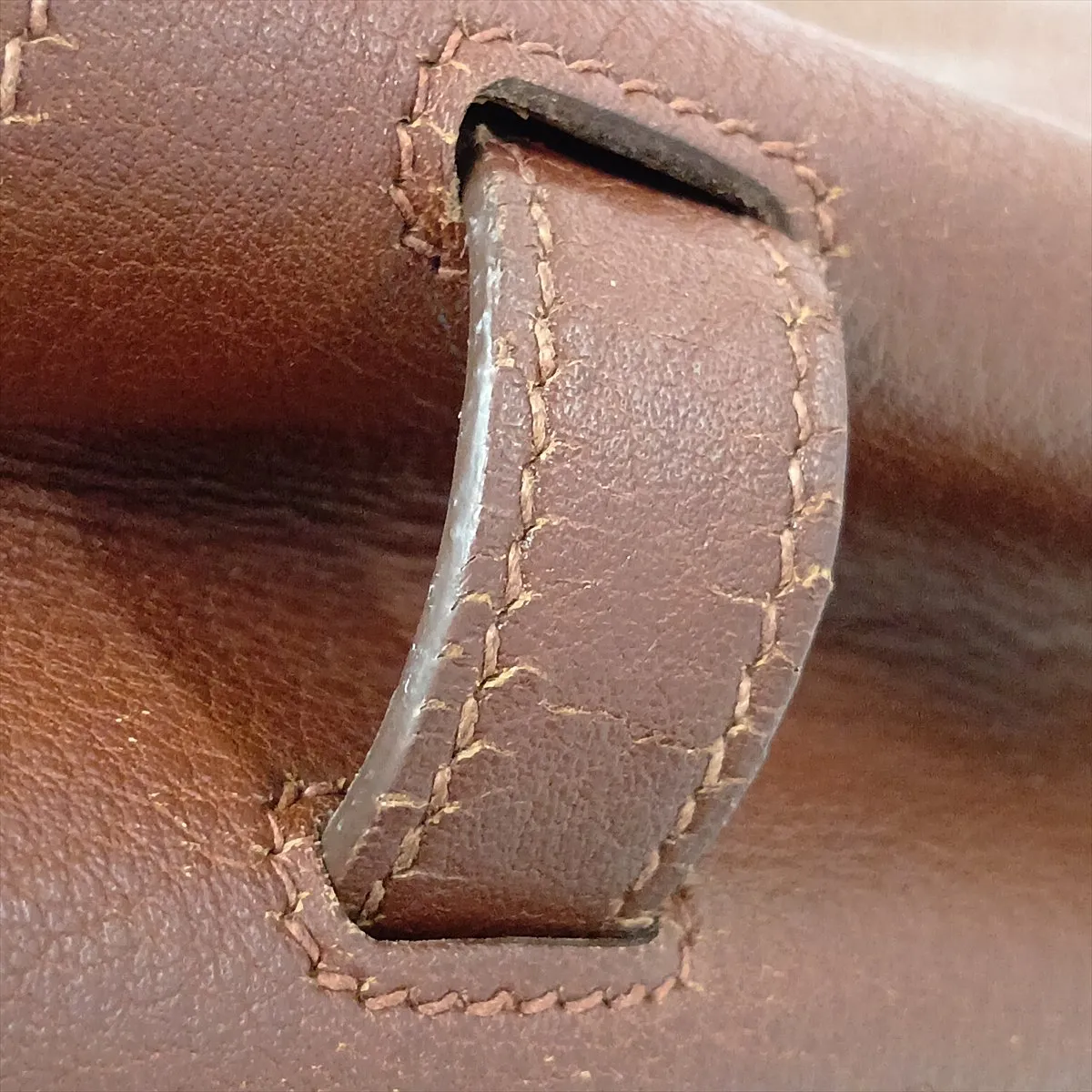 [Individually packaged] Hermes Birkin 40 Letournée, Taurillon Clemence leather, brown, gold hardware, faint engraving. — view 14