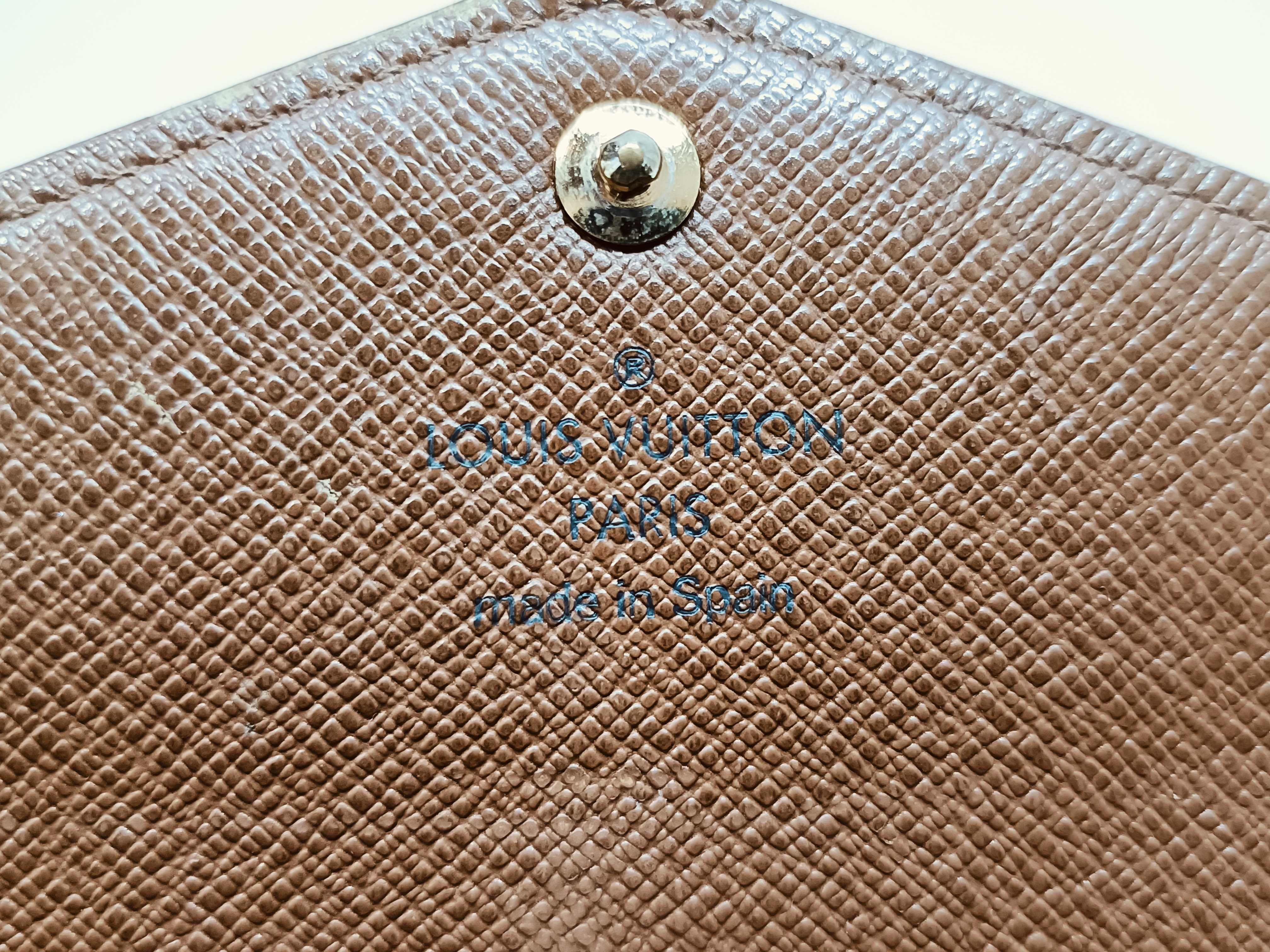 Monogram Portefeuille Sarah Wallet with Initials — view 15
