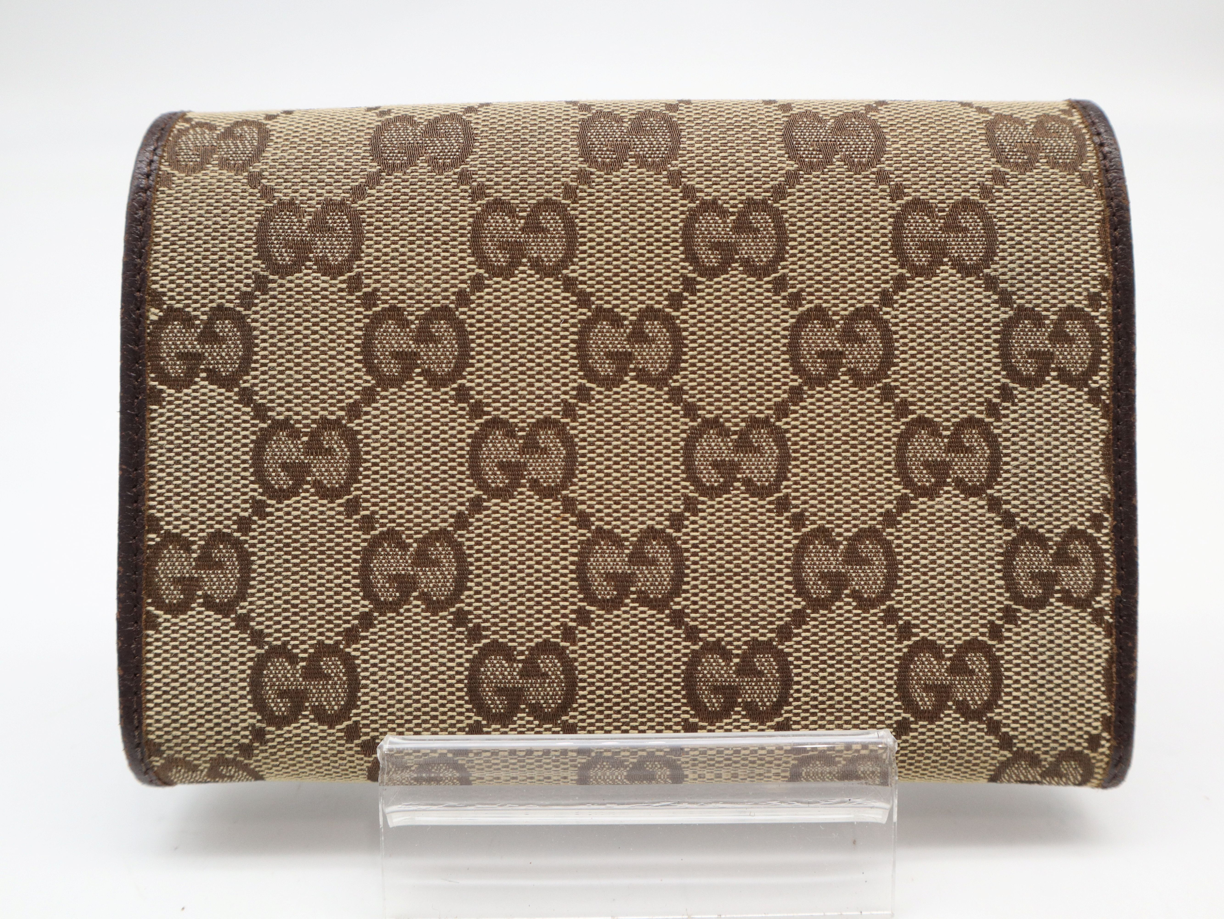 154258GG Canvas Bi-fold Wallet — view 2