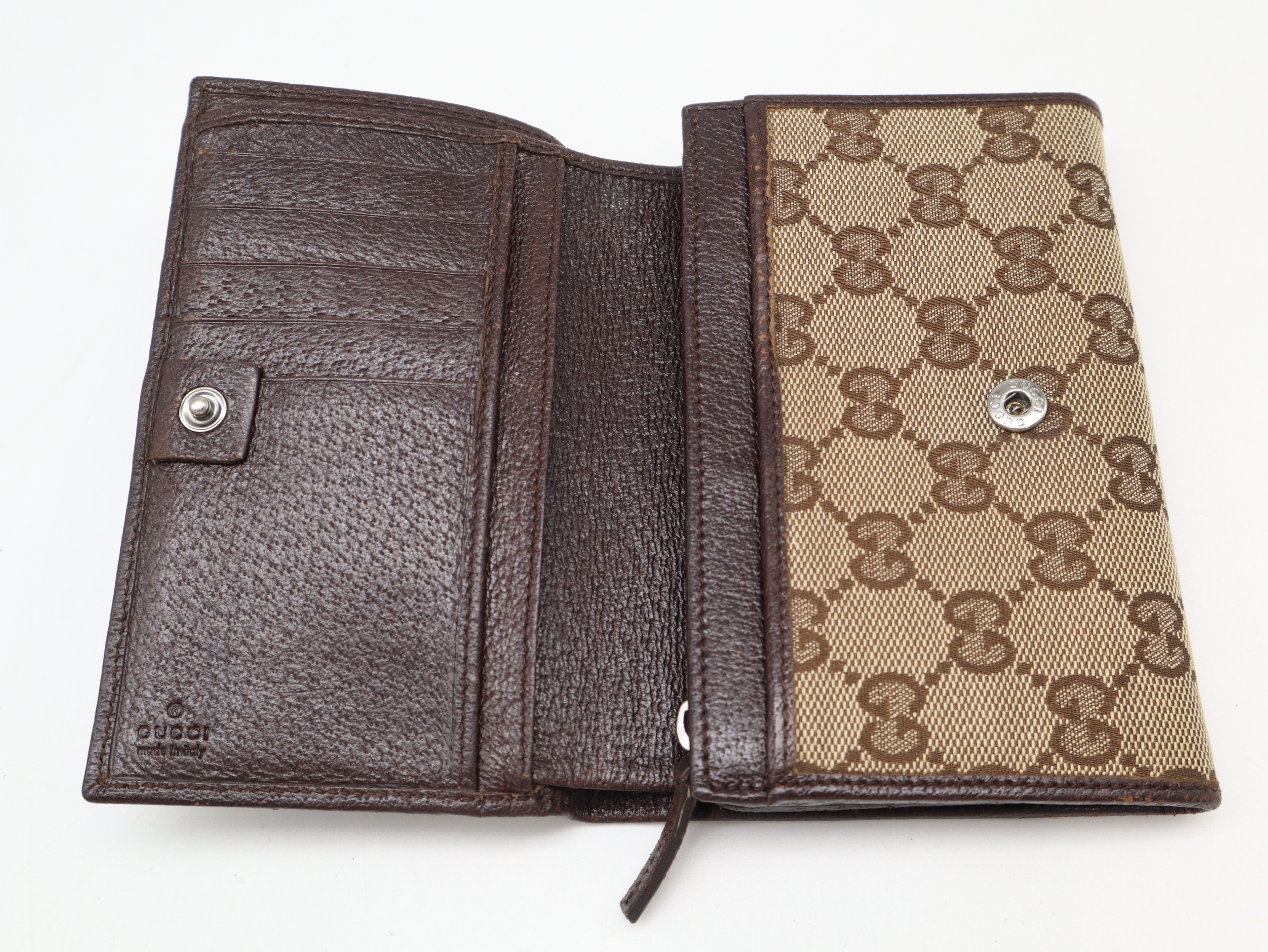 154258GG Canvas Bi-fold Wallet — view 8