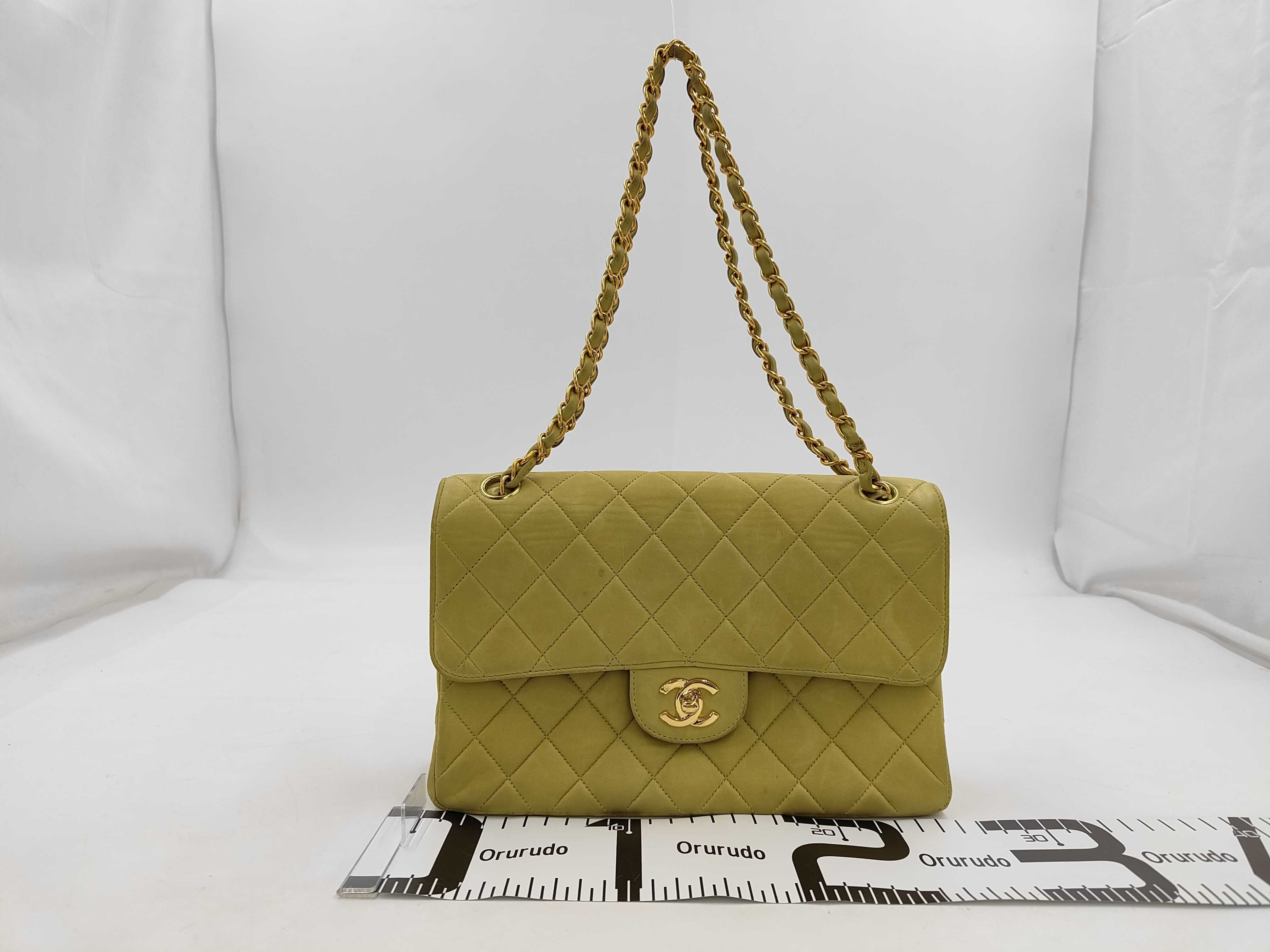 Lambskin Matelassé Double-Faced Chain Shoulder Bag — view 2
