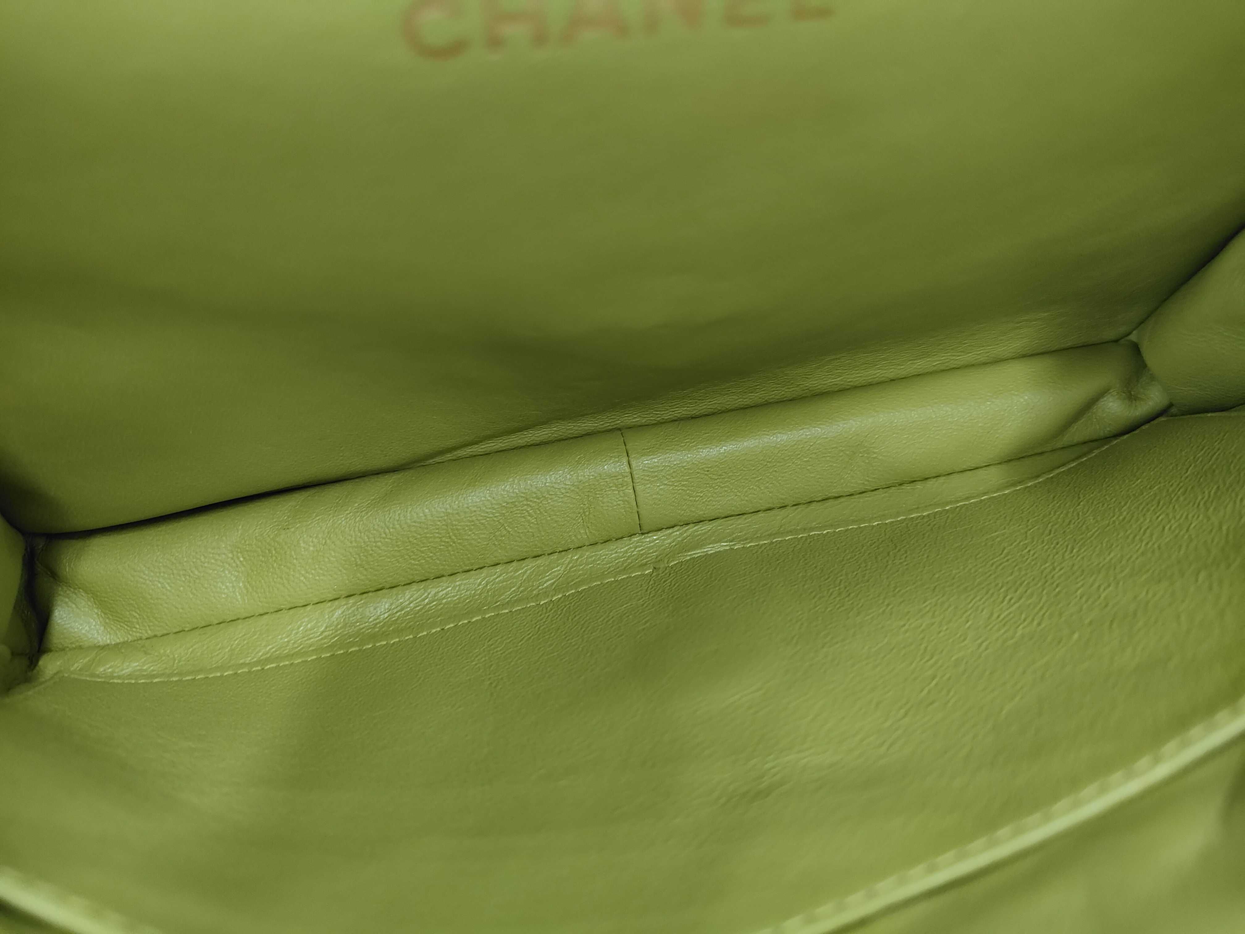 Lambskin Matelassé Double-Faced Chain Shoulder Bag — view 12