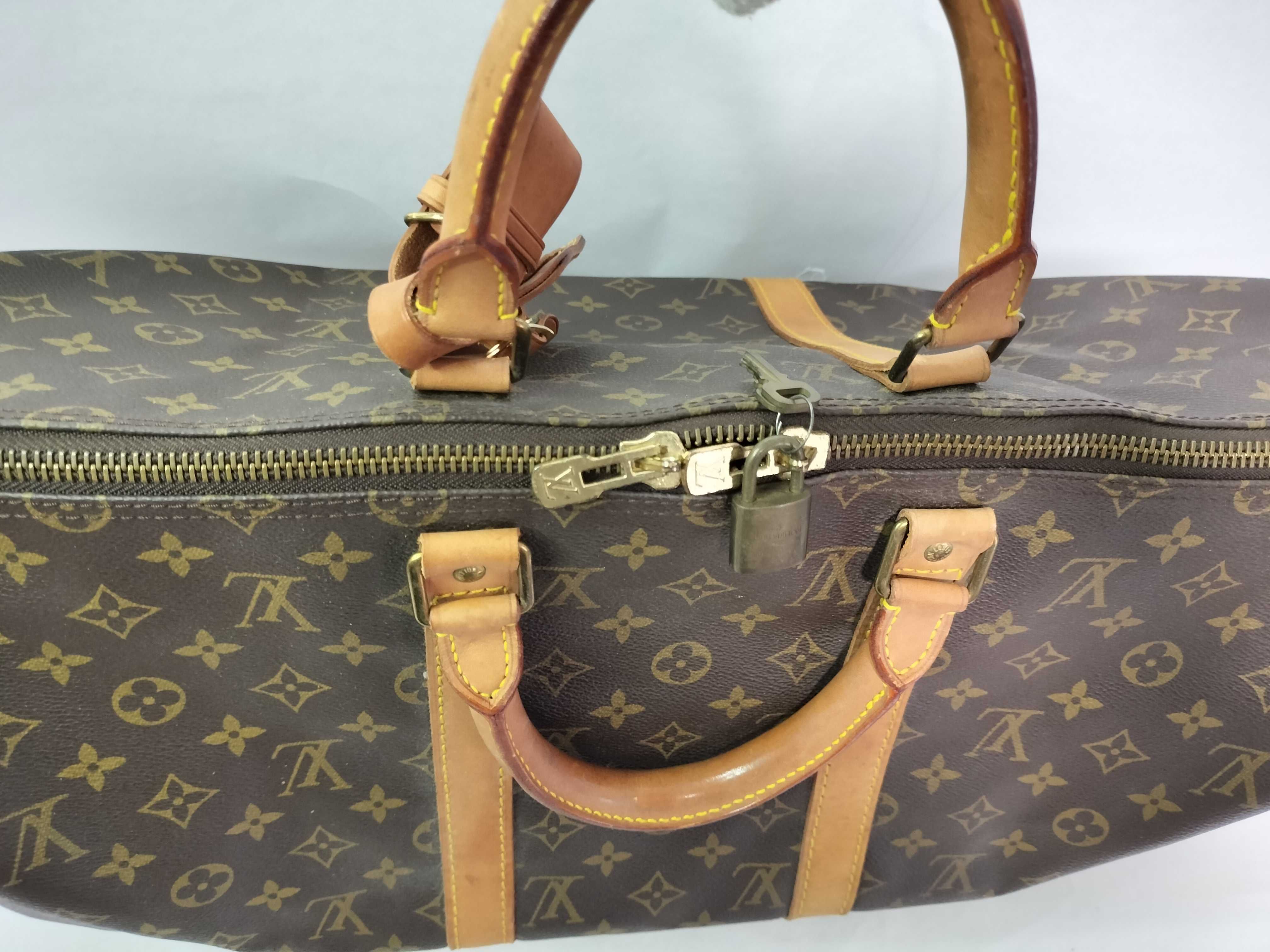Monogram Keepall 50 Boston Bag — view 13