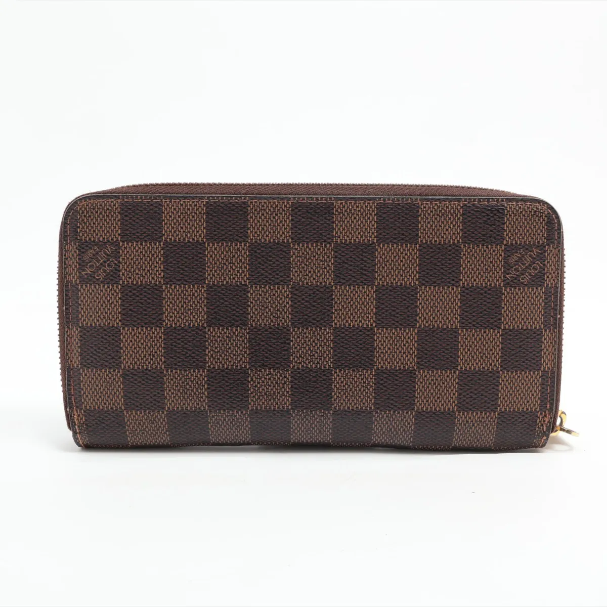 Damier Zippy Wallet N60015 CA0049 Brown Round Zip Wallet — view 2