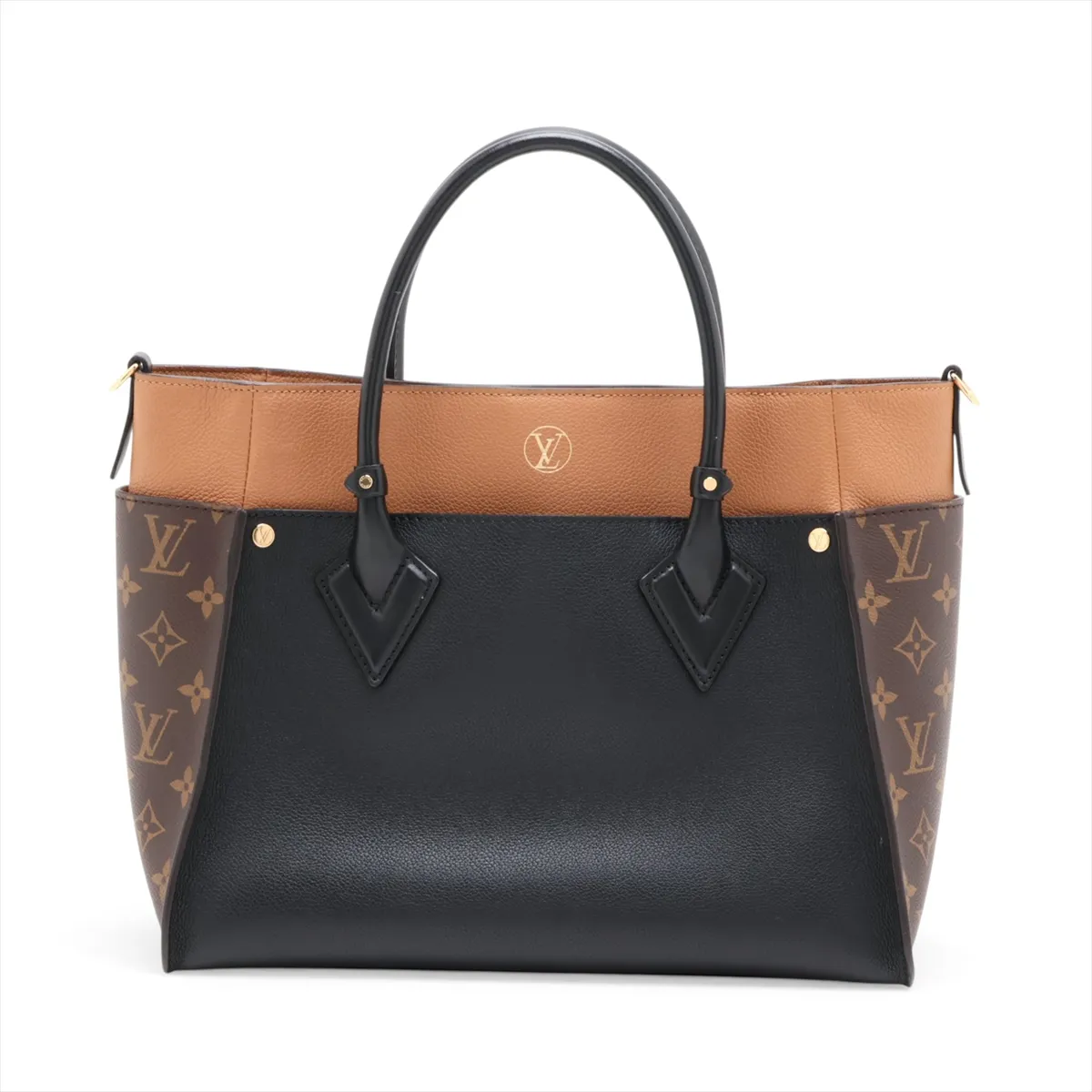 Monogram On My Side MM M53823 Black x Brown (RFID detected) — view 2