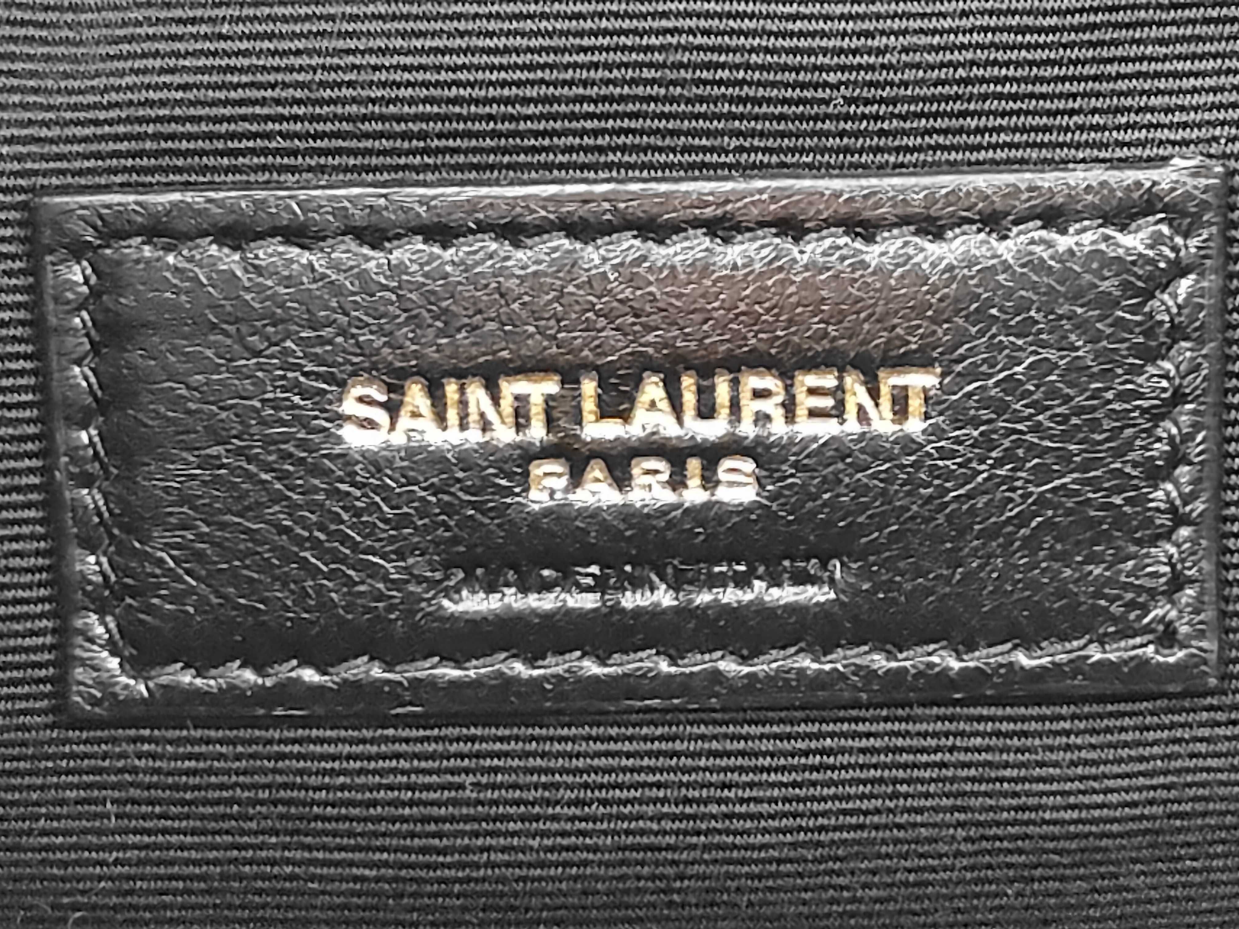 Chain Shoulder Bag, Black Leather Shoulder Bag — view 11