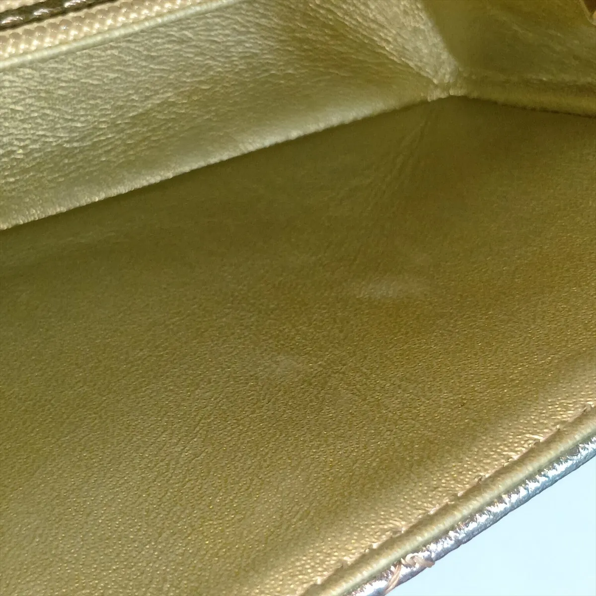 Matelassé 2.55 Mini Vintage Calf Single Flap Double Chain Bag Aurora Gold Hardware 30225513 (Serial Number in the 30s) AS0874 — view 15