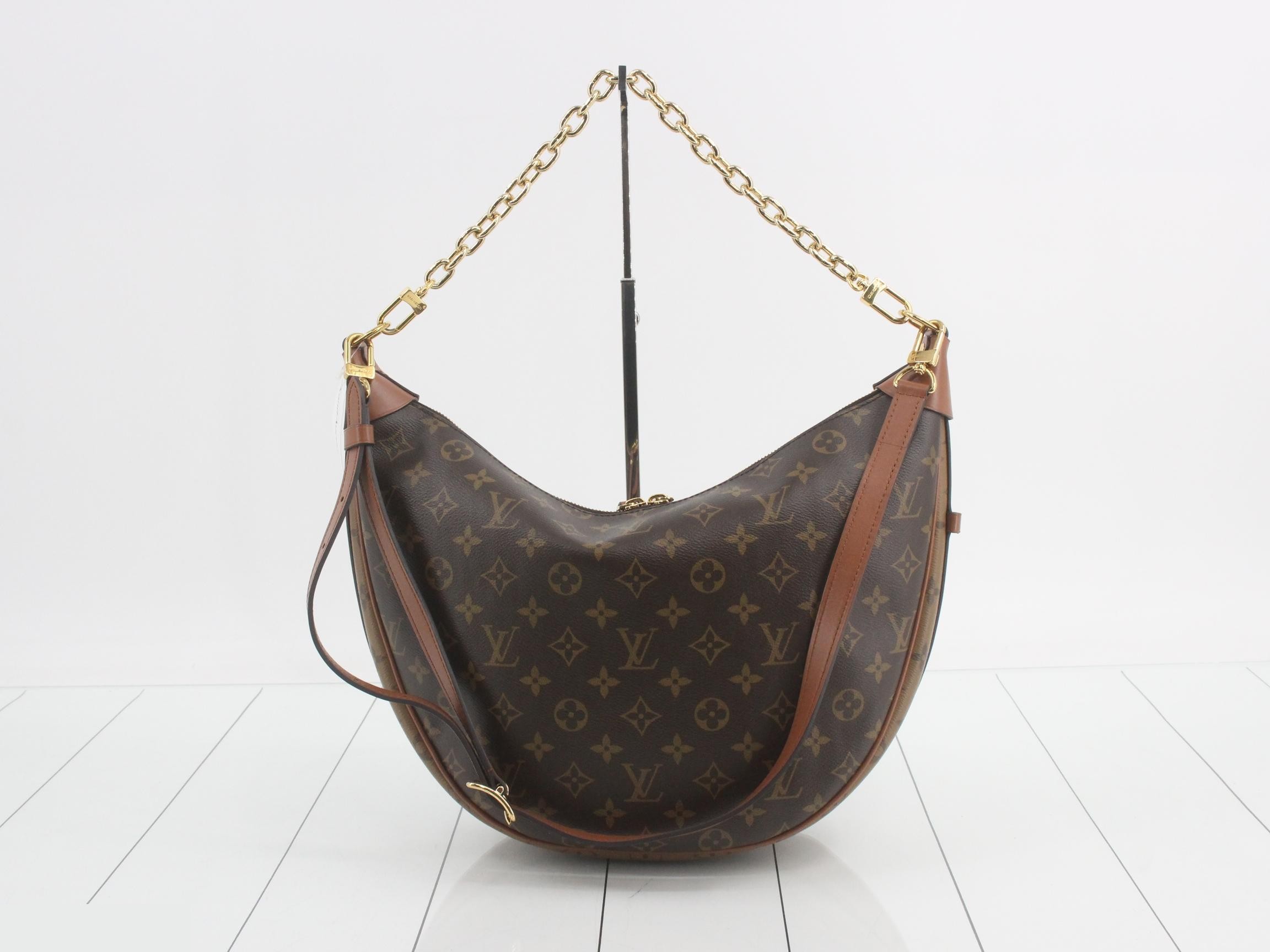 Monogram Reverse Loop Hobo with Pouch, 2-Way Shoulder Bag — view 2
