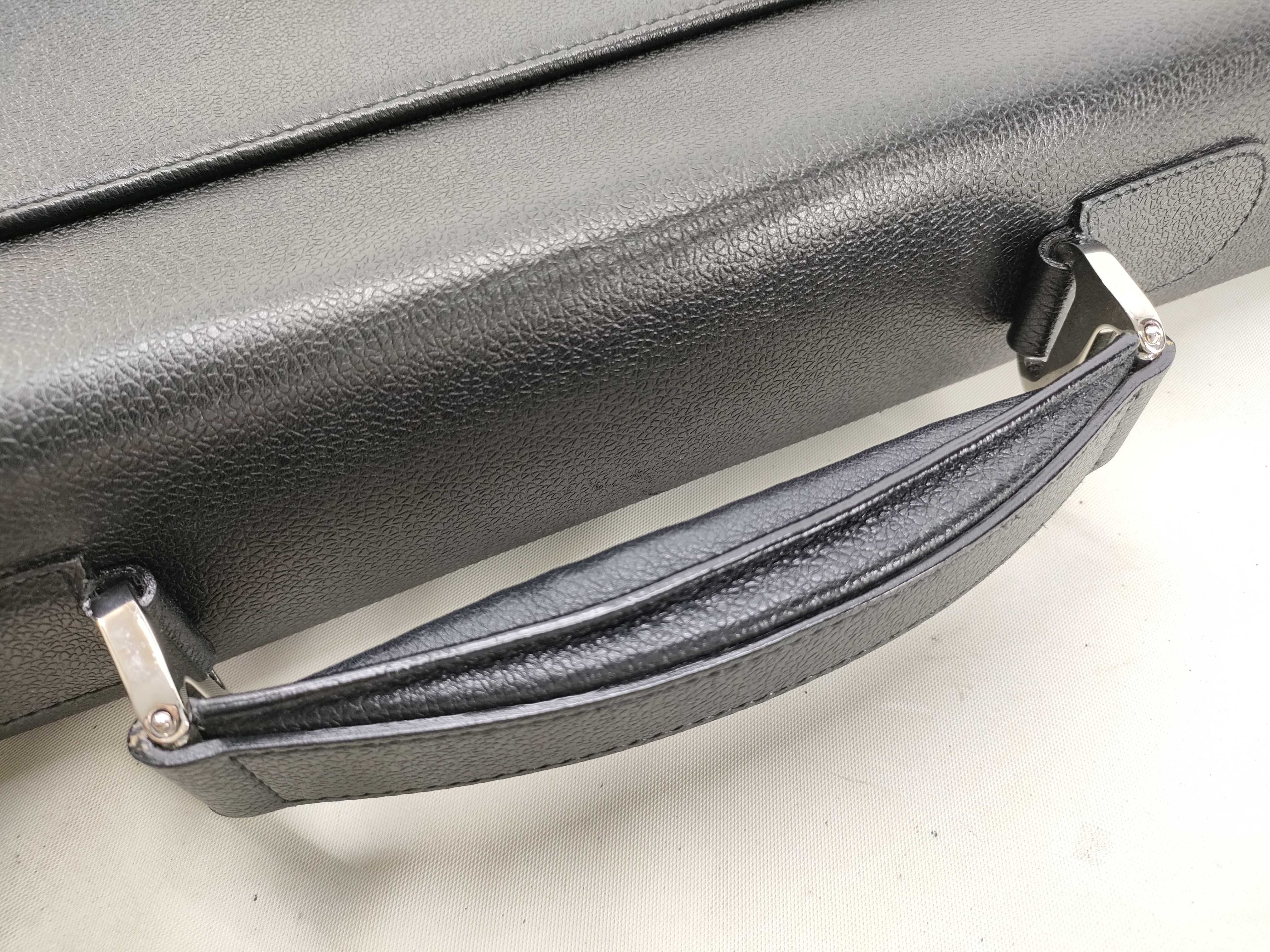 Smooth Leather Document Bag Business Bag — view 5