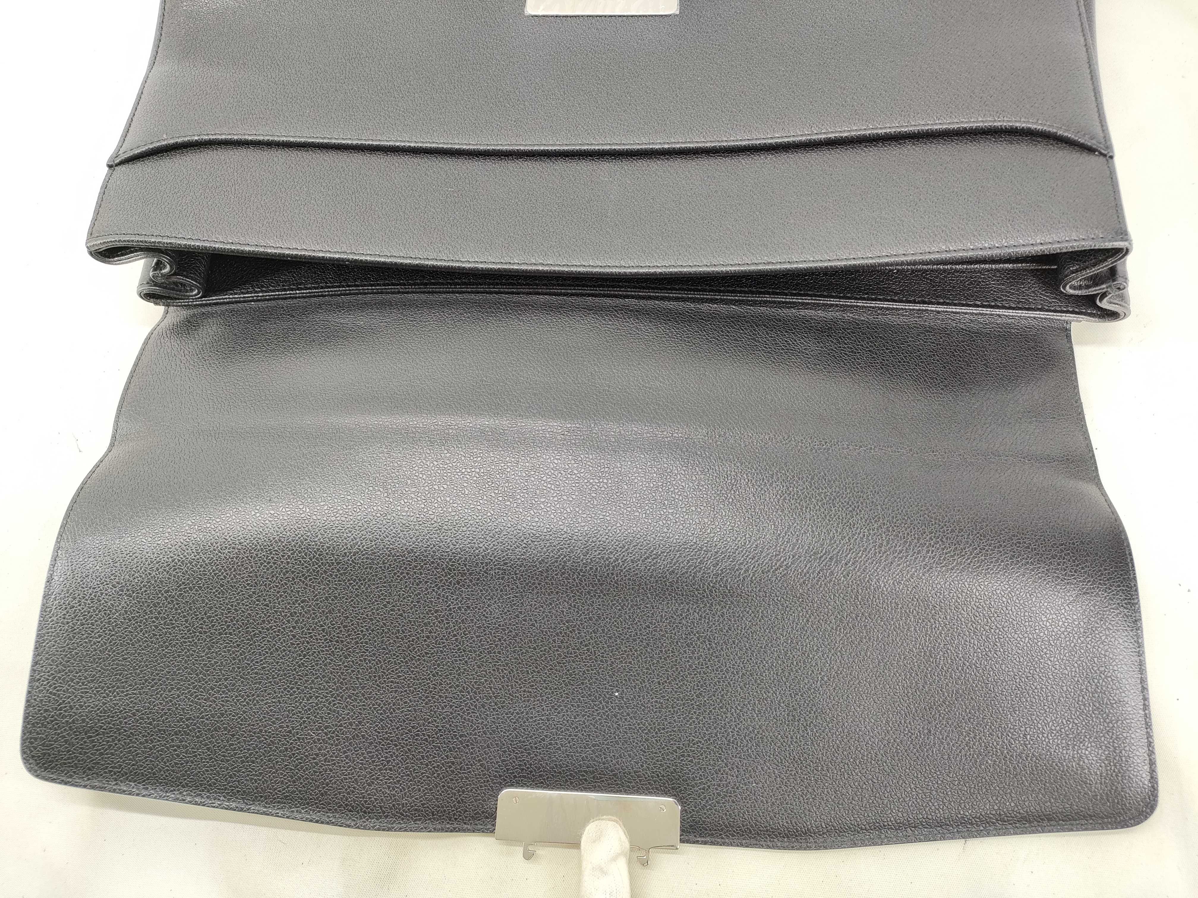 Smooth Leather Document Bag Business Bag — view 8