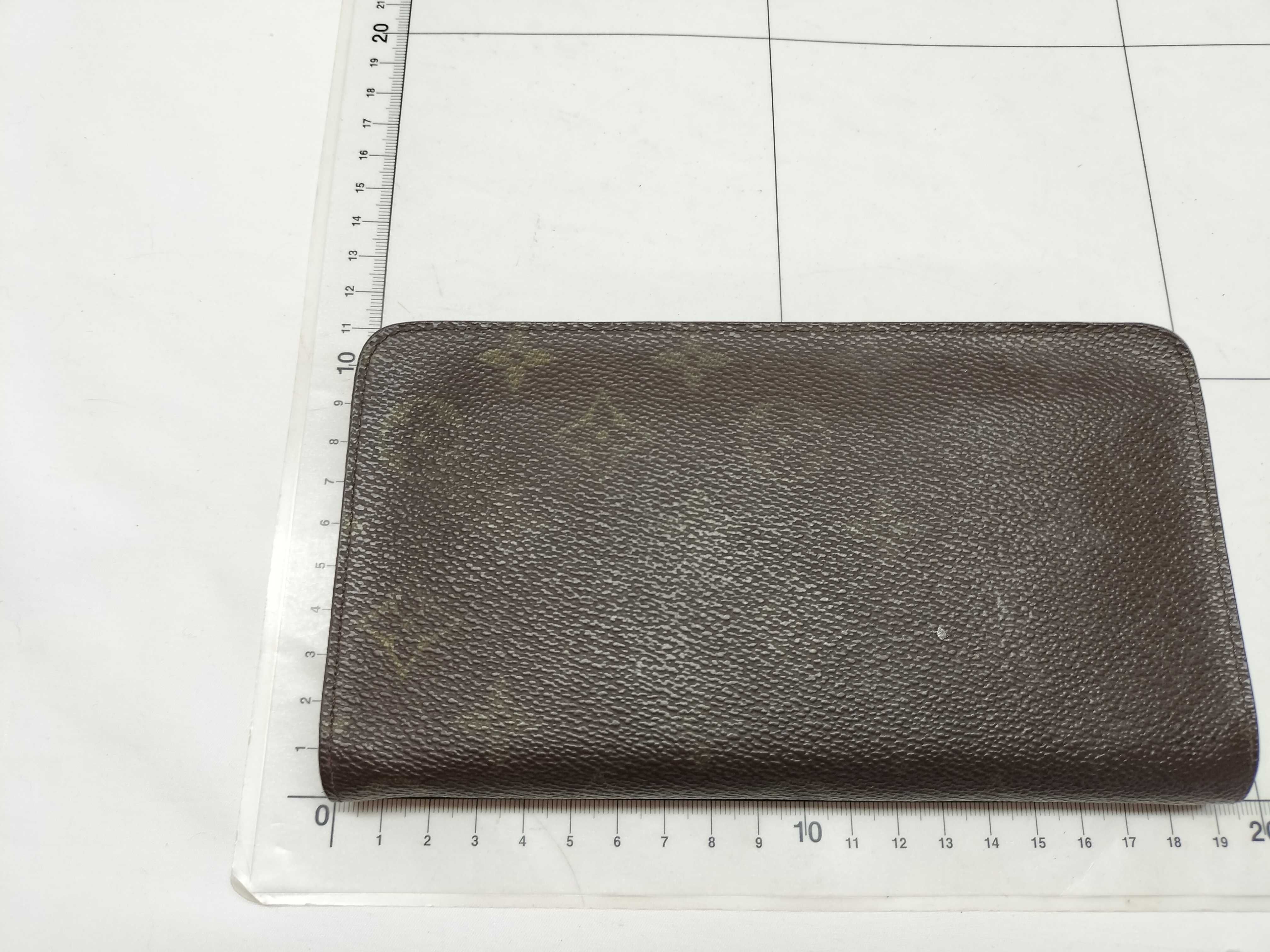Monogram Portemonnaie Zip M61727 Brown Round Zip Long Wallet — view 2