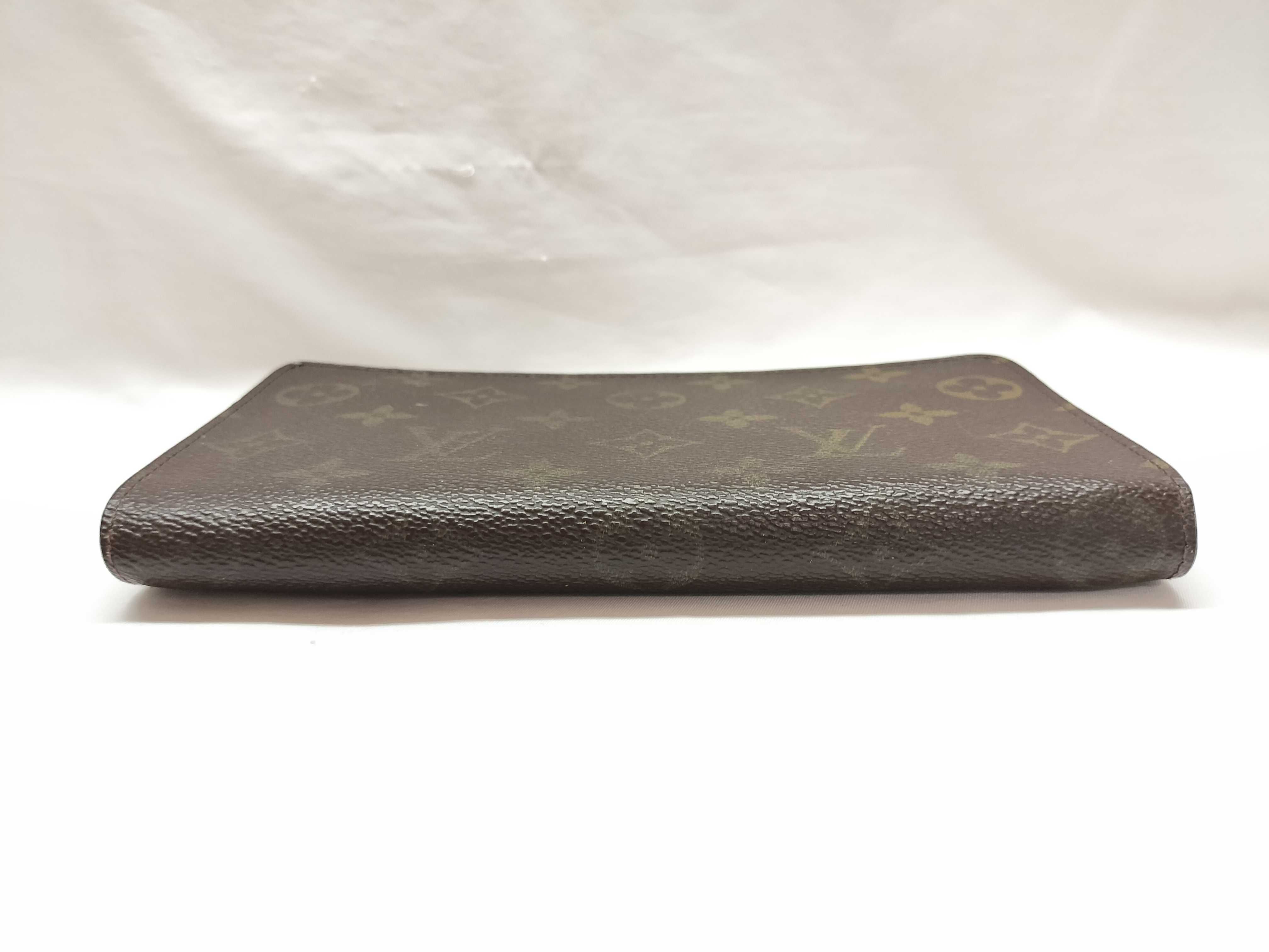Monogram Portemonnaie Zip M61727 Brown Round Zip Long Wallet — view 4