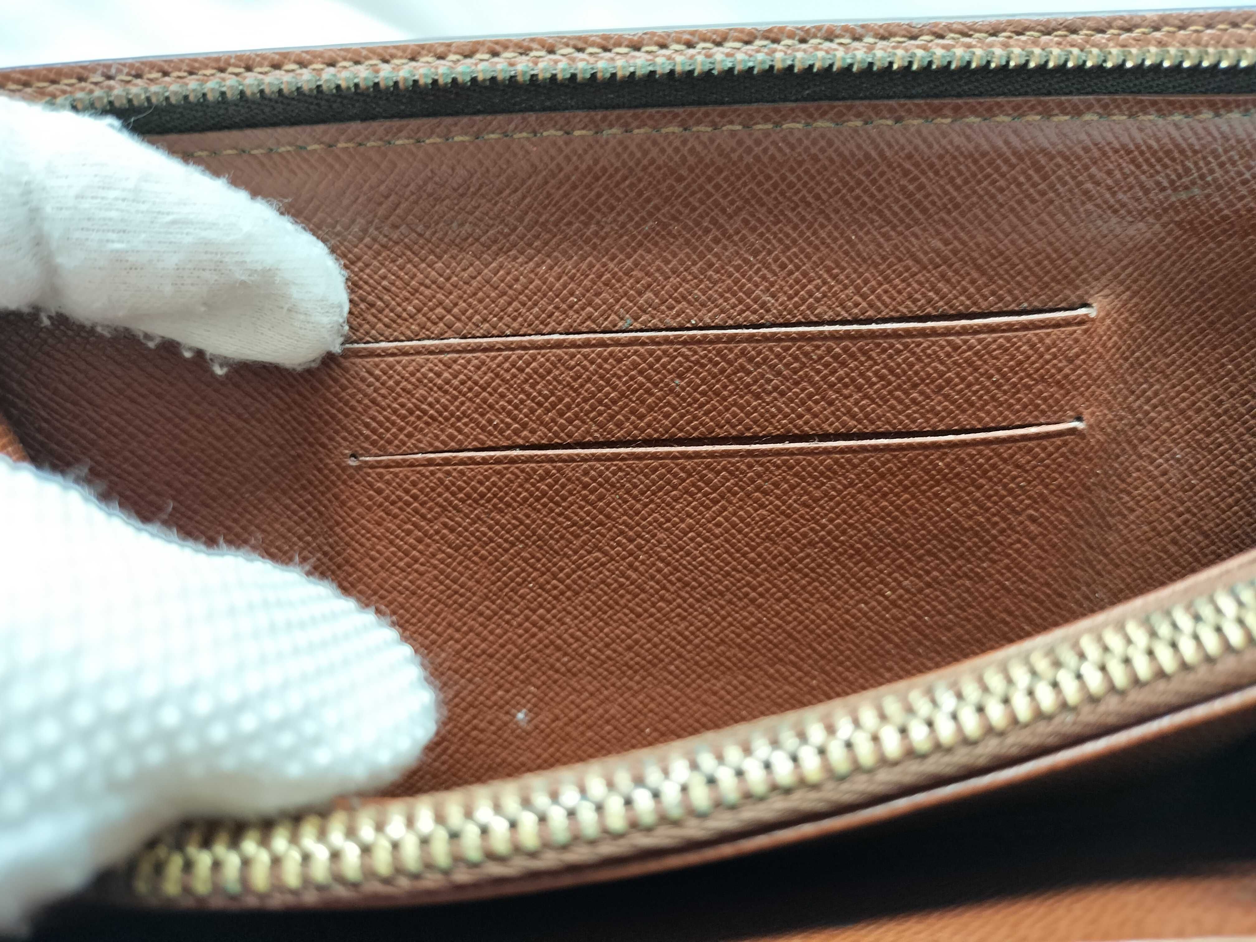 Monogram Portemonnaie Zip M61727 Brown Round Zip Long Wallet — view 9