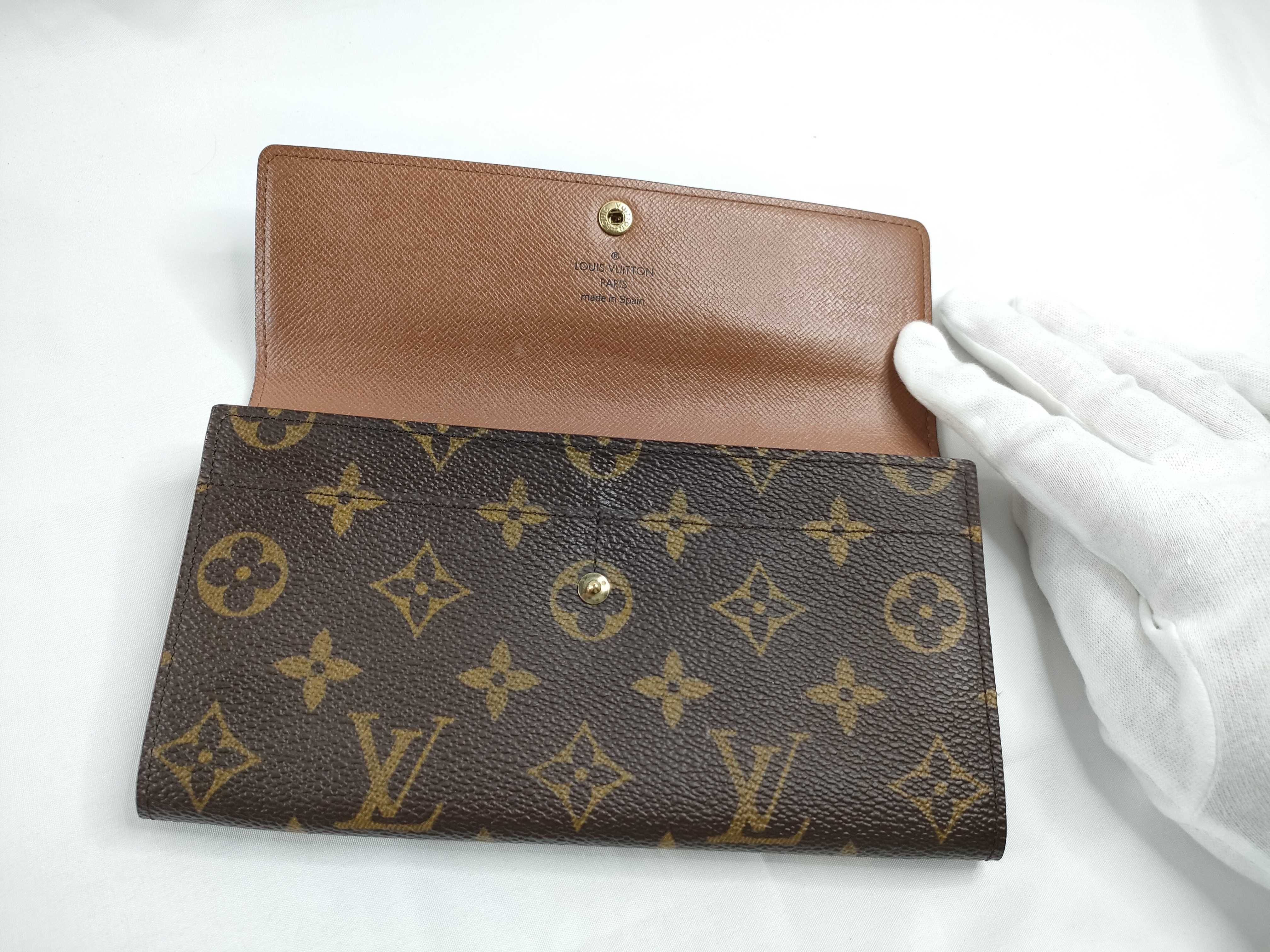LV Monogram Portefeuille Sarah Long Wallet M61734 — view 8