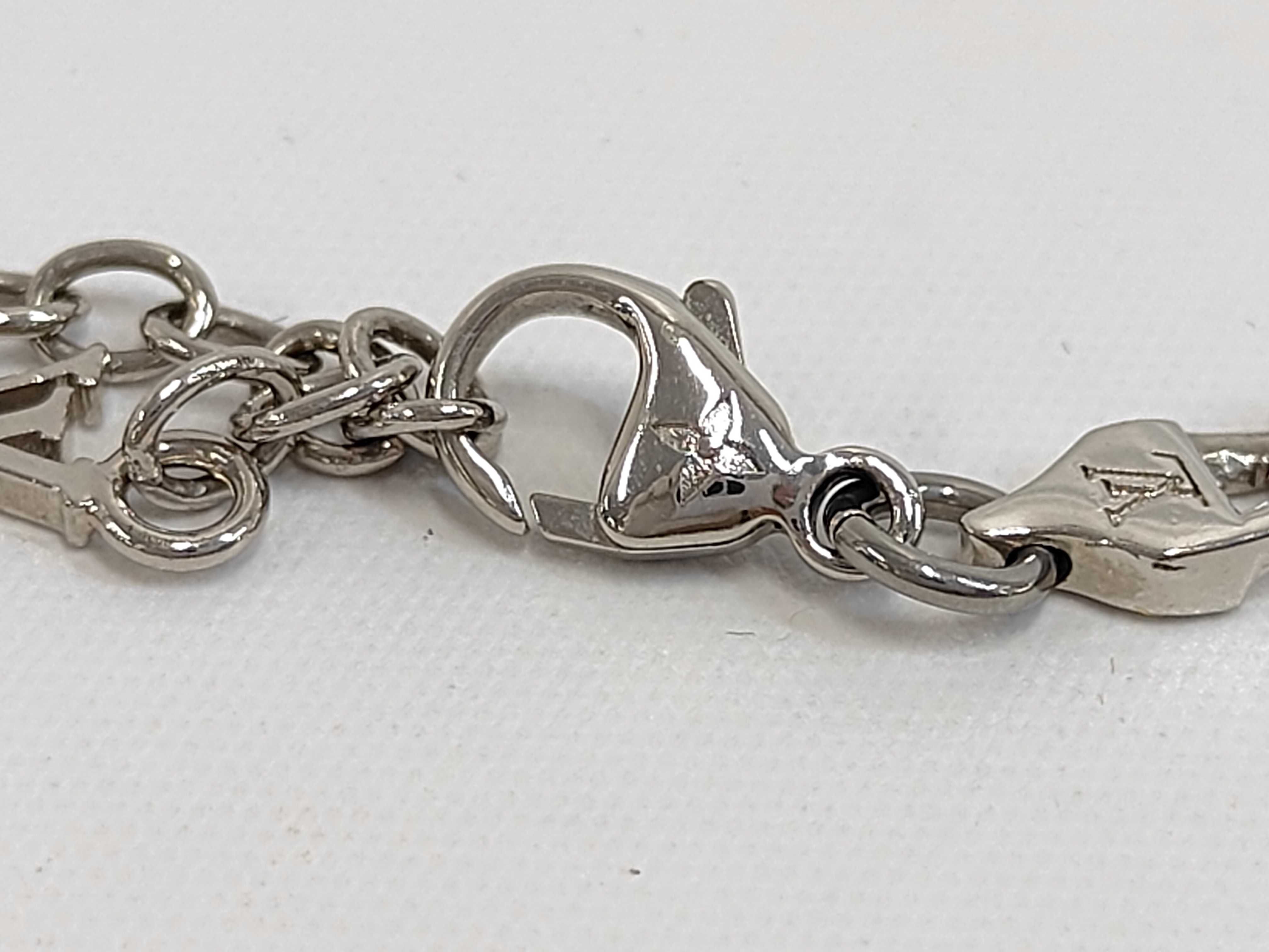 Figaro Silver Bracelet Bracelet/Bangle — view 3