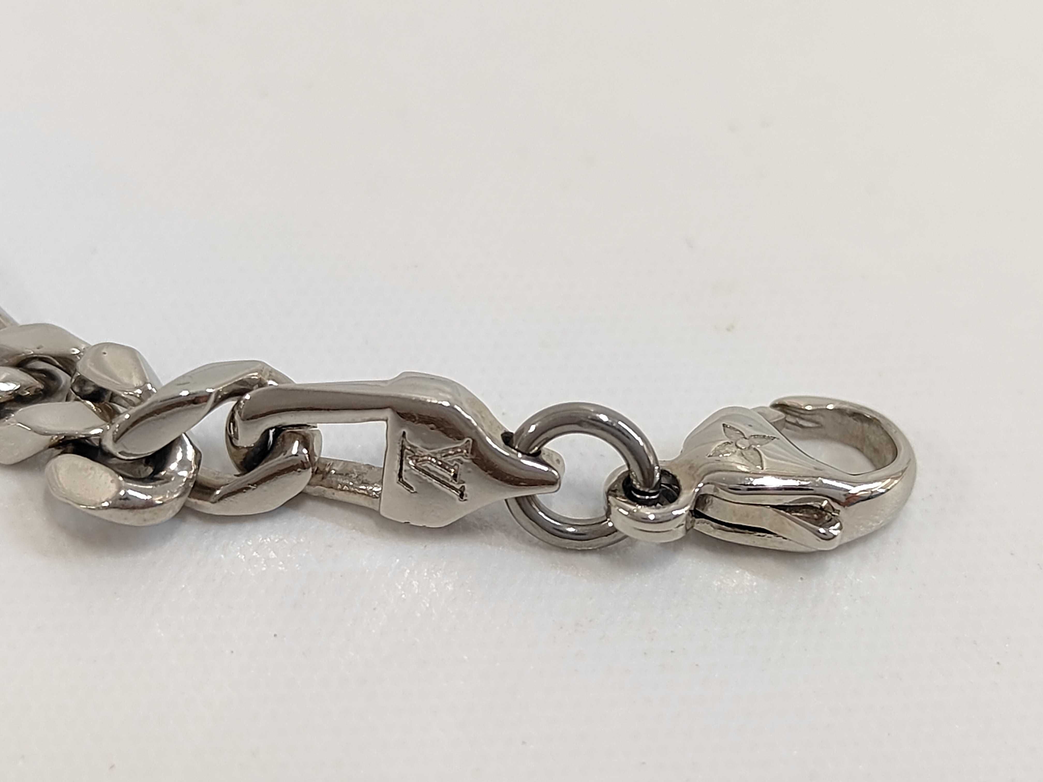 Figaro Silver Bracelet Bracelet/Bangle — view 5
