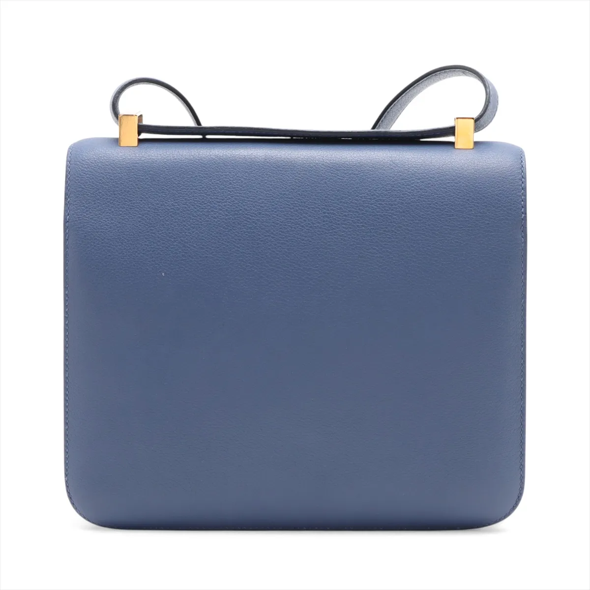 [Individually wrapped] Hermes Constance 3 24 Evercolor Blue Brighton Gold hardware A:2017 — view 2