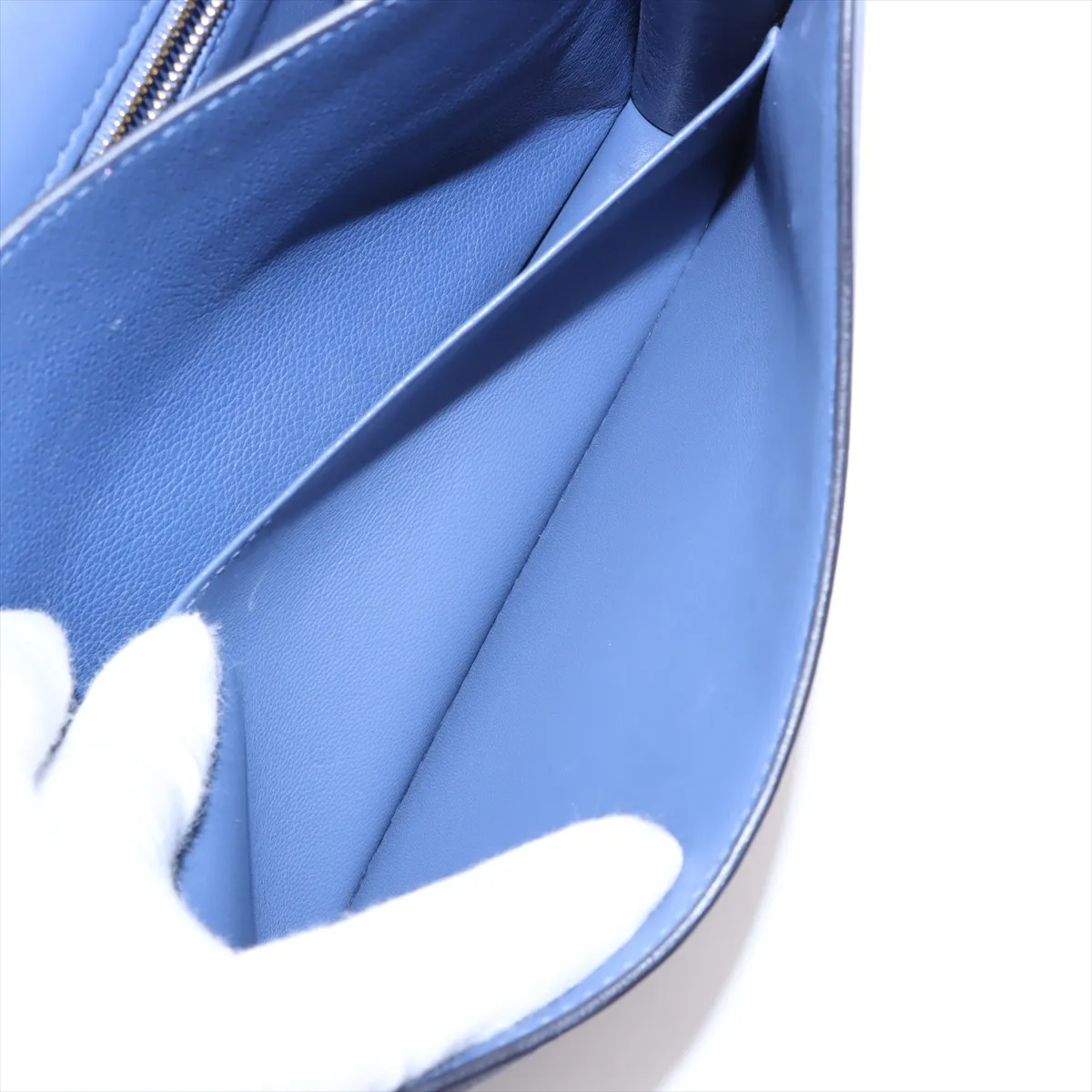 [Individually wrapped] Hermes Constance 3 24 Evercolor Blue Brighton Gold hardware A:2017 — view 7
