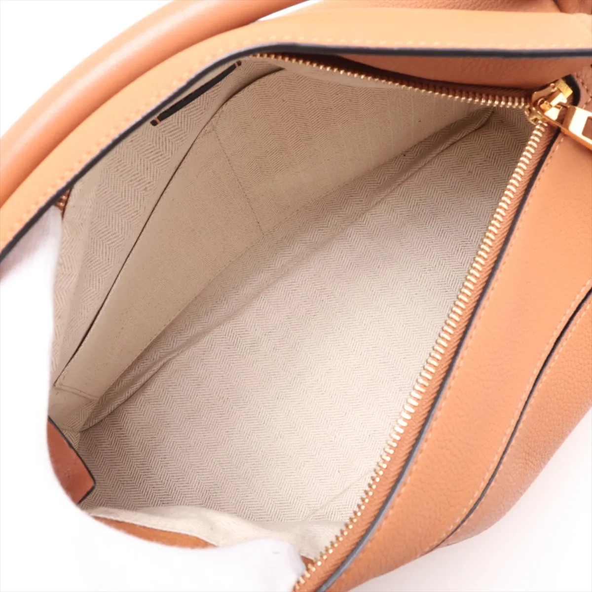 Puzzle Bag Leather 2-Way Handbag Brown — view 8