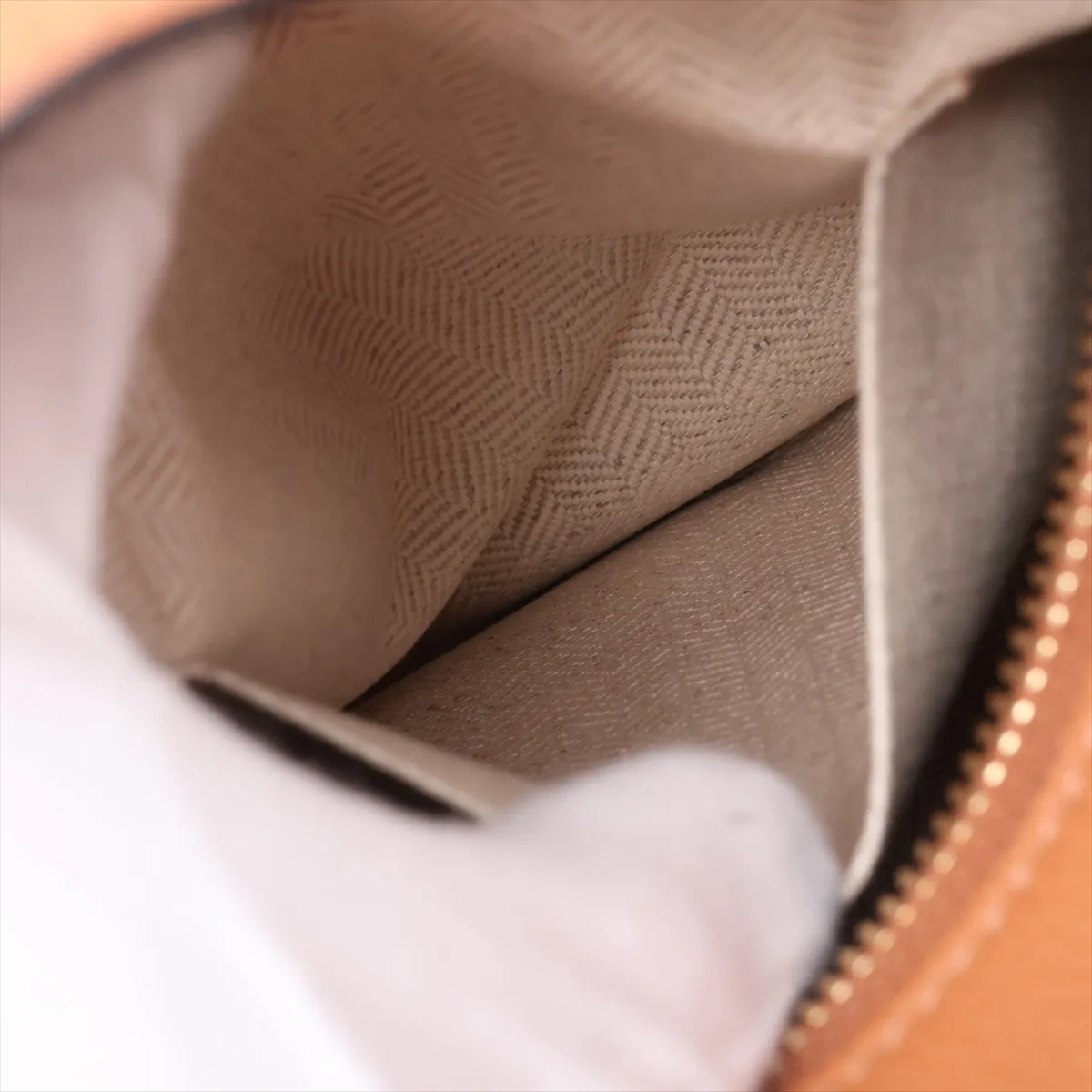 Puzzle Bag Leather 2-Way Handbag Brown — view 10