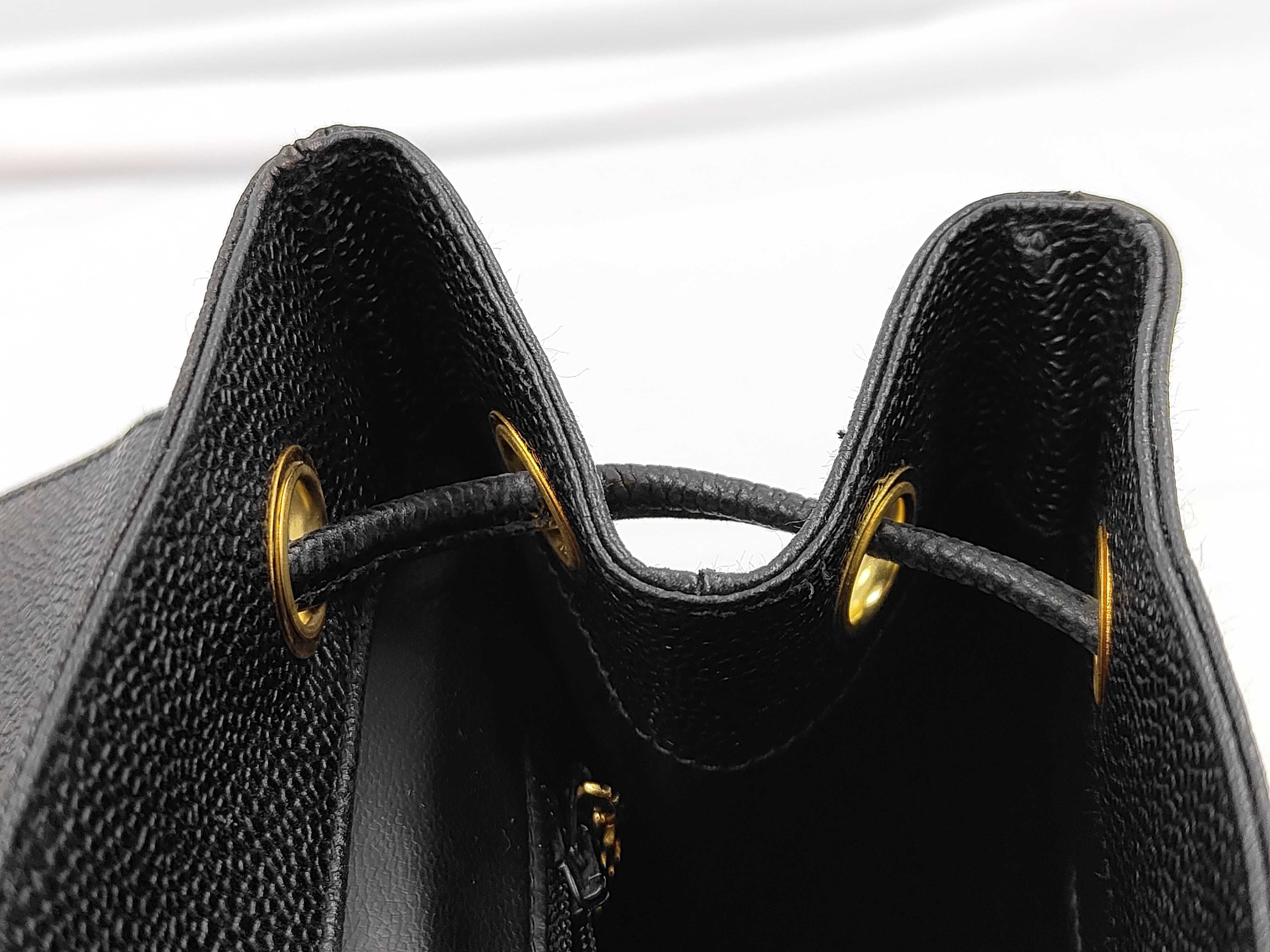 Coco Backpack, Caviar Leather, with Guarantee Card and Dust Bag. — view 11
