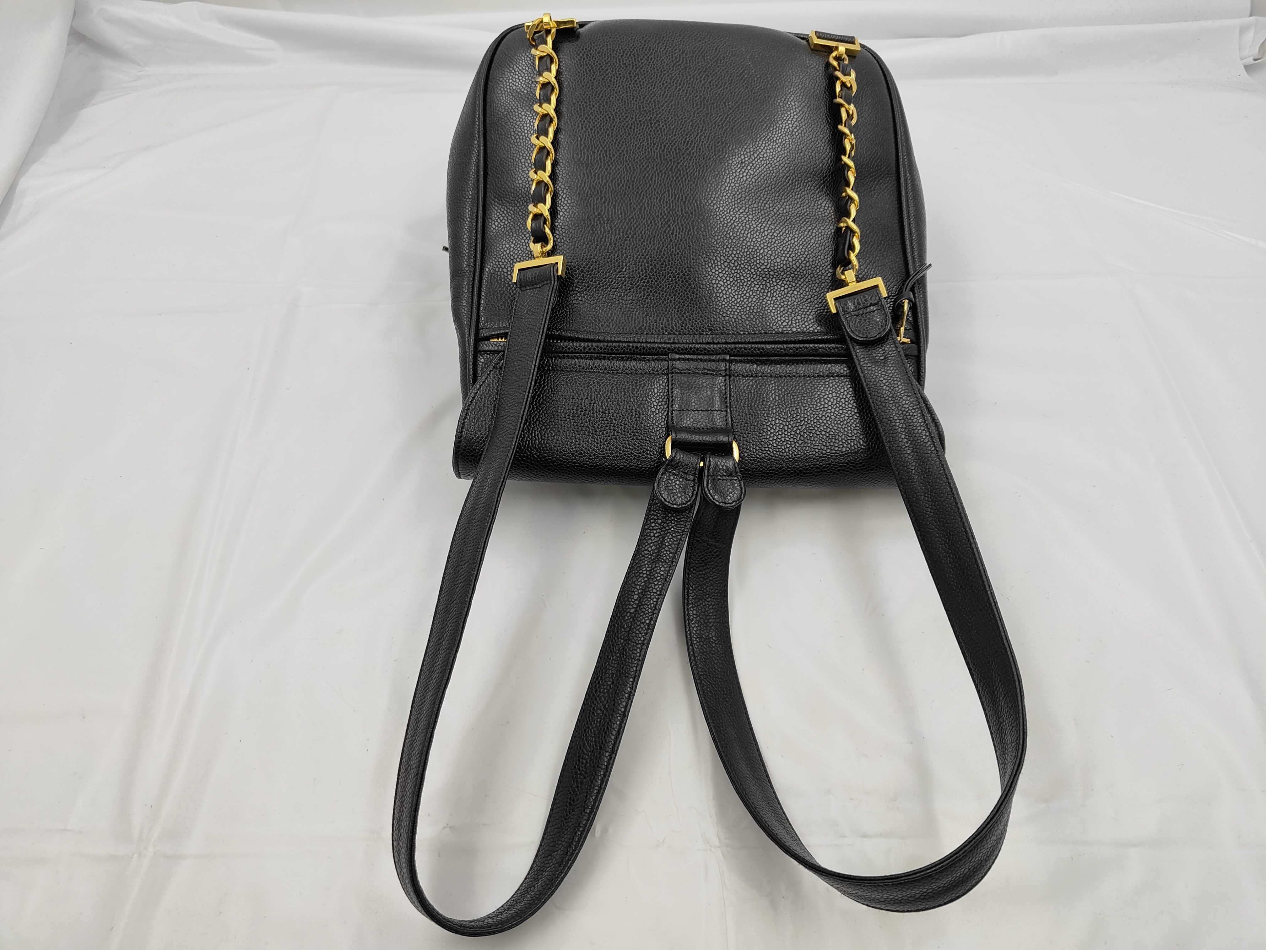 Coco Backpack, Caviar Leather, with Guarantee Card and Dust Bag. — view 3