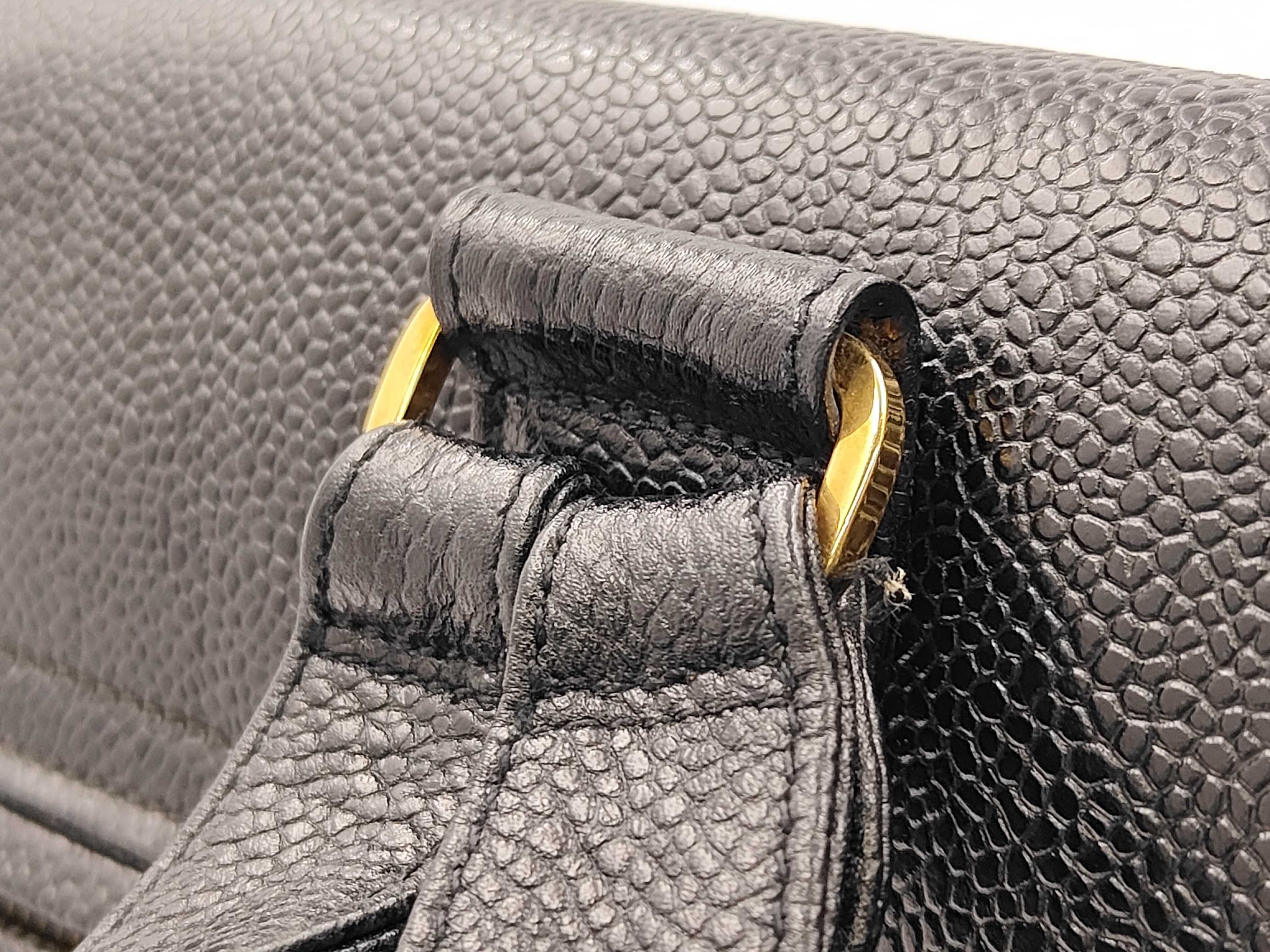 Coco Backpack, Caviar Leather, with Guarantee Card and Dust Bag. — view 6