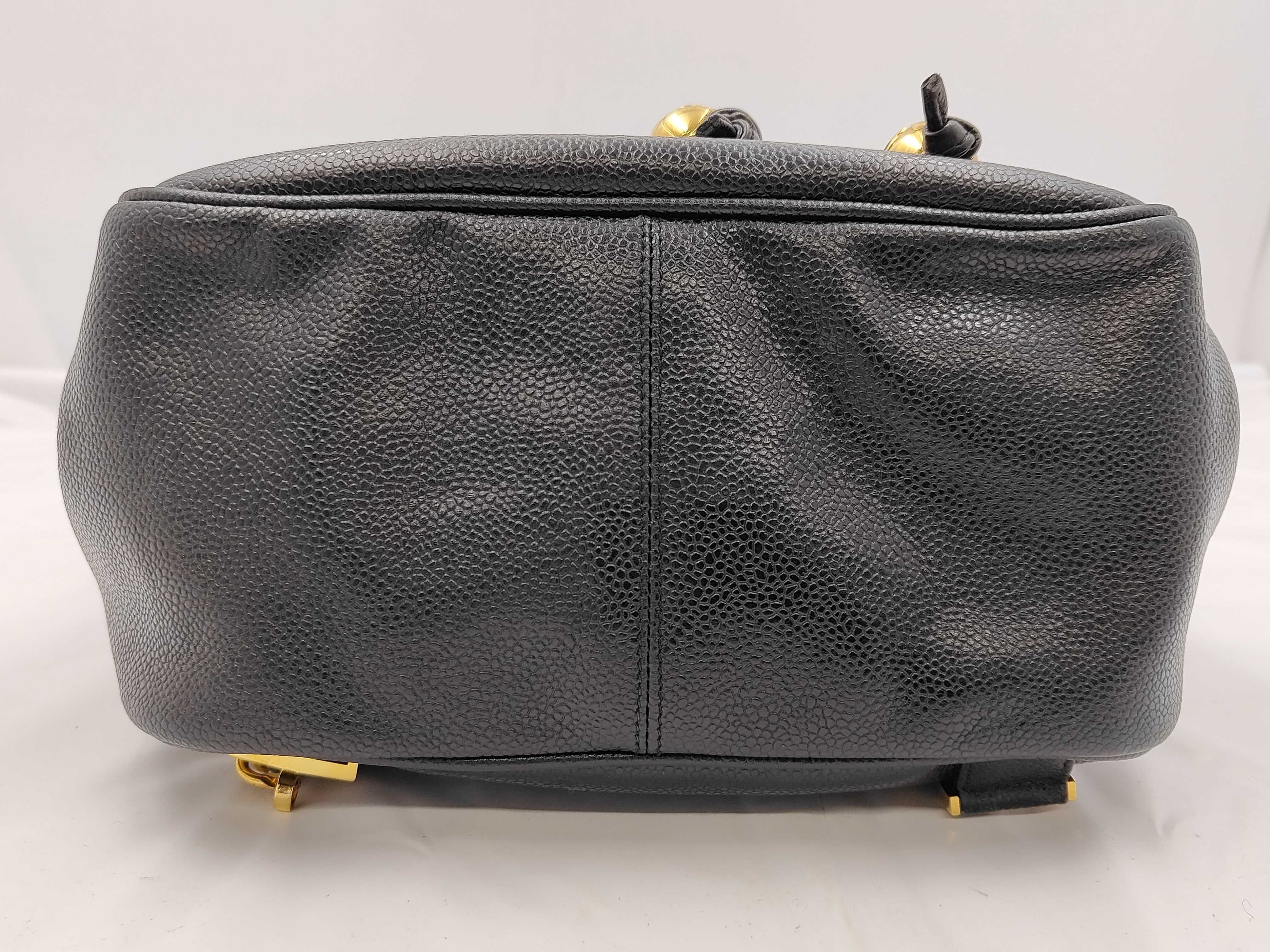 Coco Backpack, Caviar Leather, with Guarantee Card and Dust Bag. — view 8