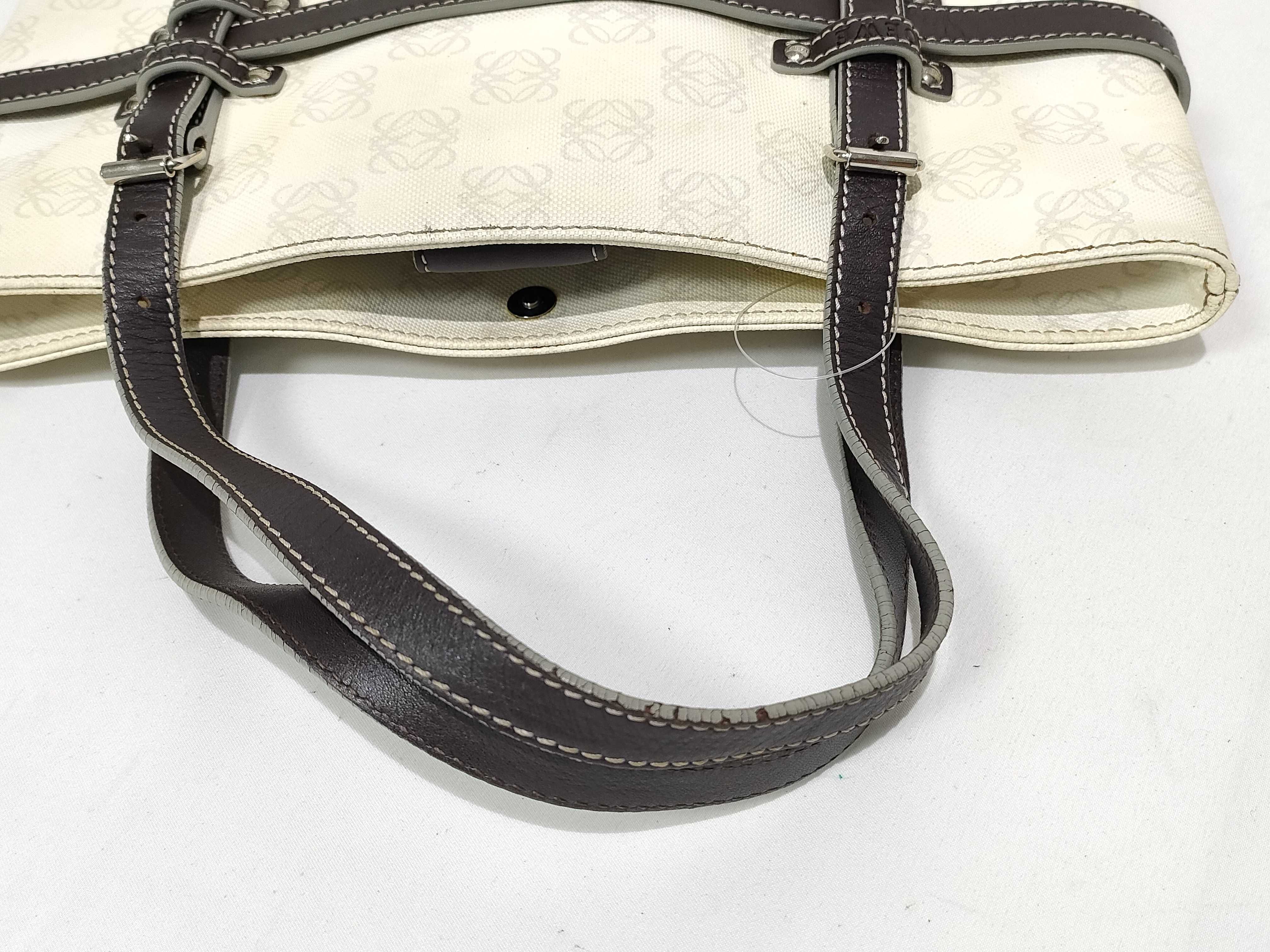 Anagram PVC x Leather Handbag Tote Bag — view 3