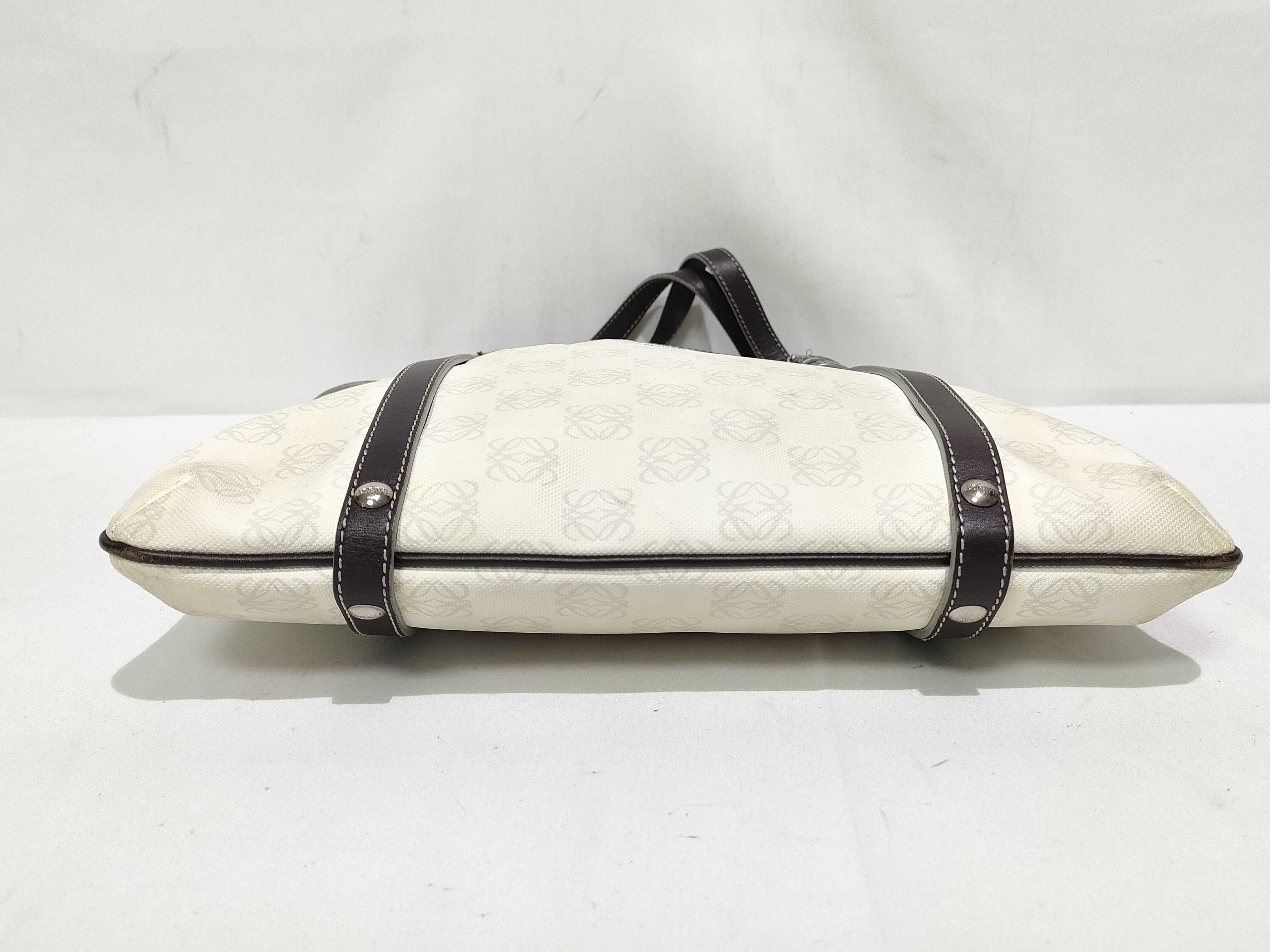 Anagram PVC x Leather Handbag Tote Bag — view 7