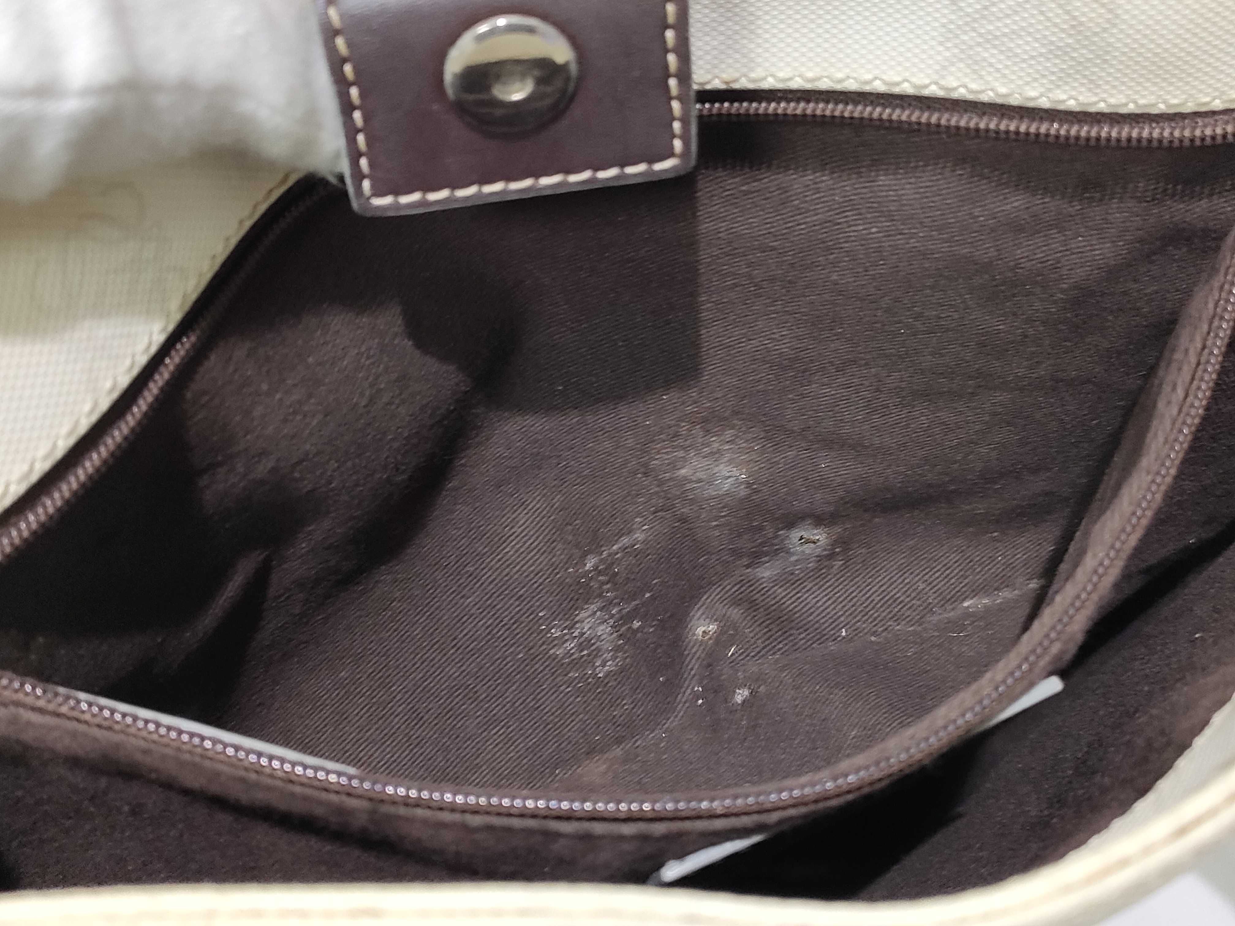 Anagram PVC x Leather Handbag Tote Bag — view 9